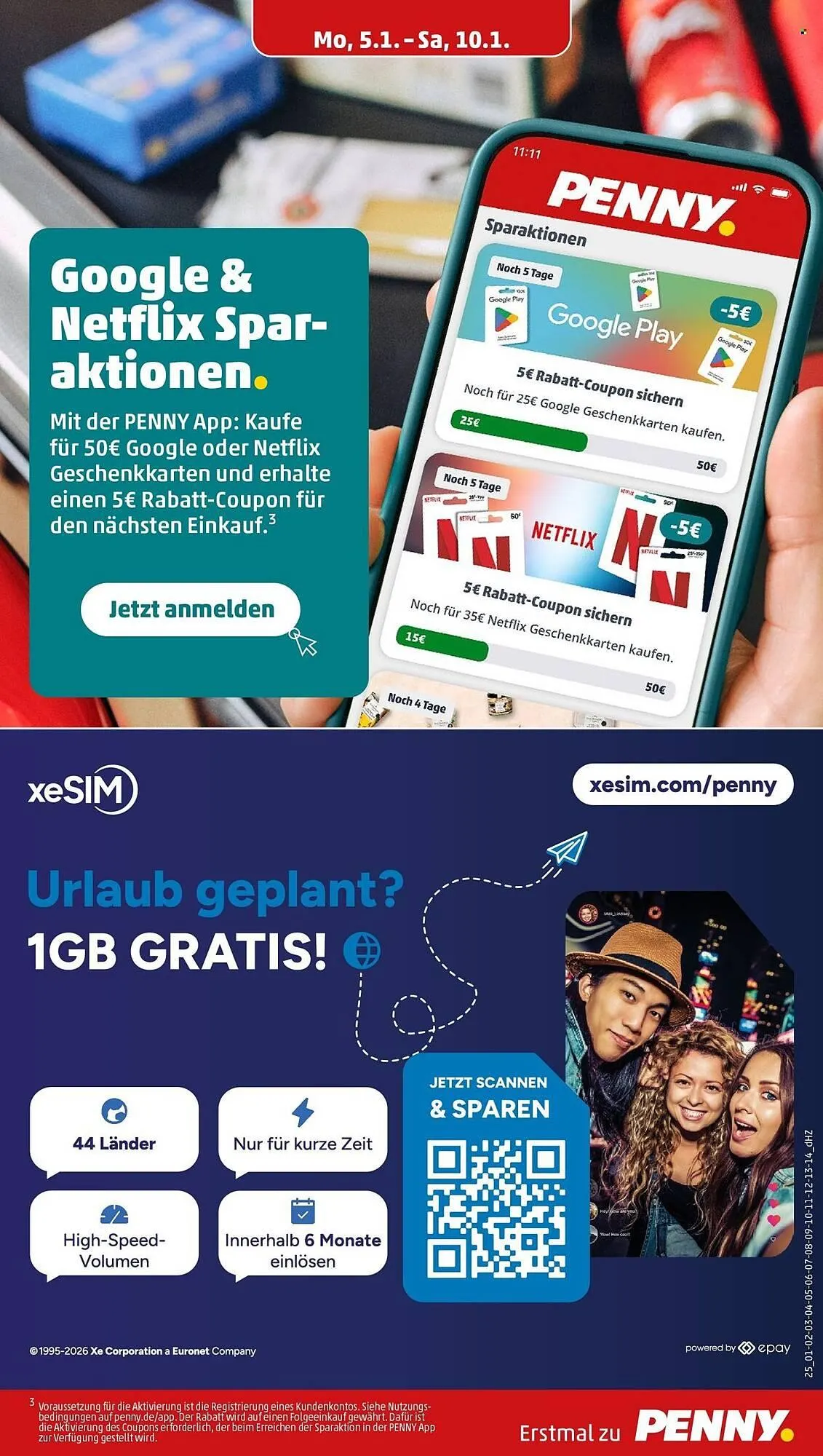 PENNY Prospekt von 5. Januar bis 10. Januar 2026 - Prospekt seite 25