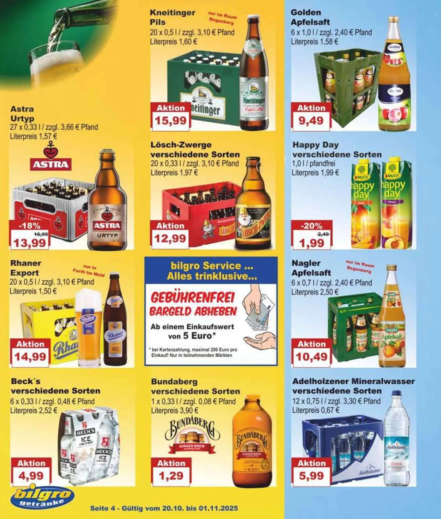 Bilgro Prospekt von 21. Oktober bis 4. November 2025 - Prospekt seite 4