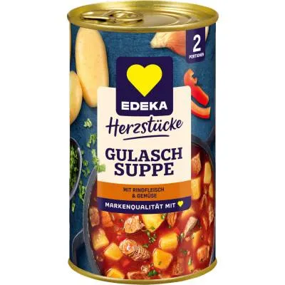 EDEKA Herzstücke Gulaschsuppe 480ML
