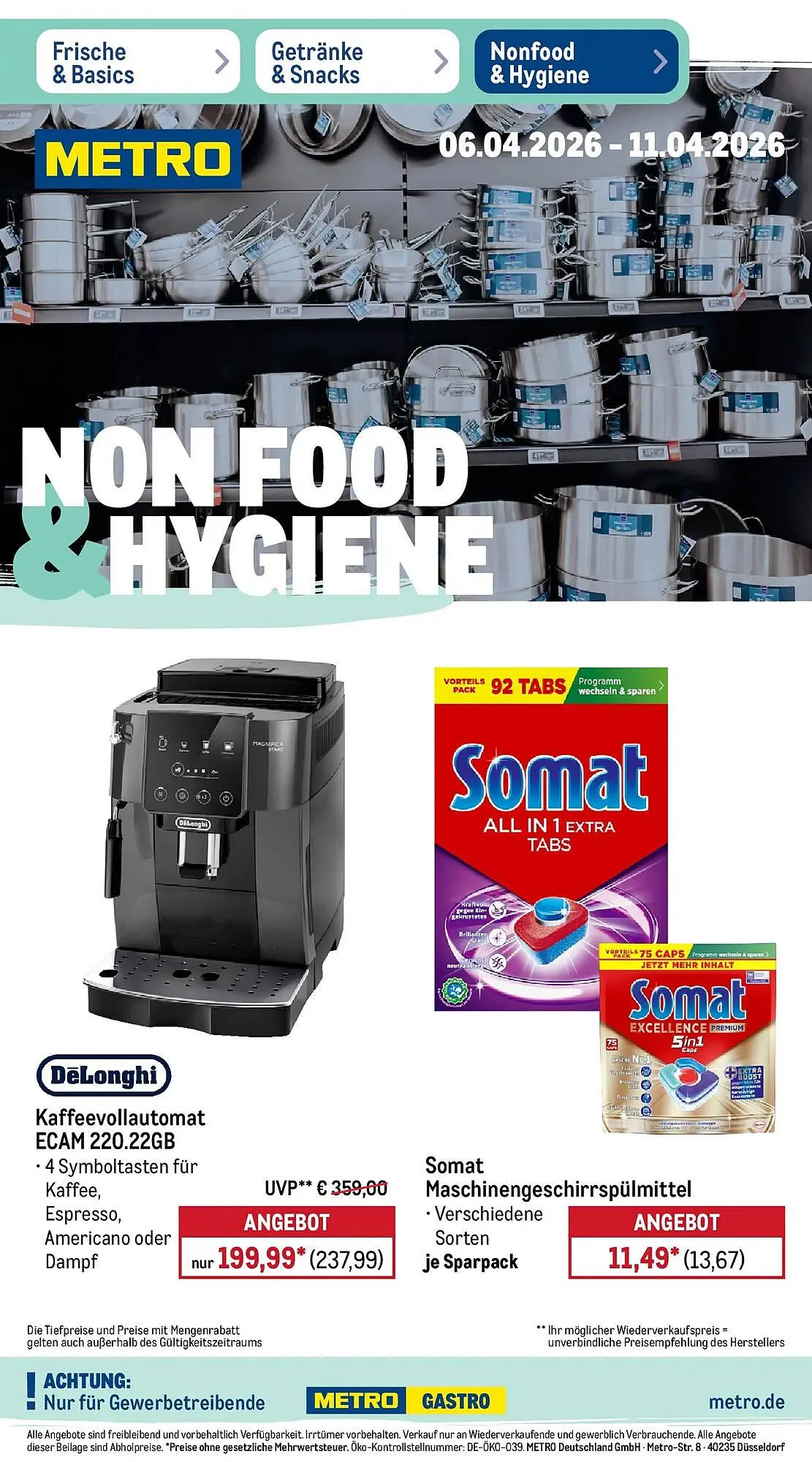 METRO Prospekt von 5. April bis 11. April 2026 - Prospekt seite 40