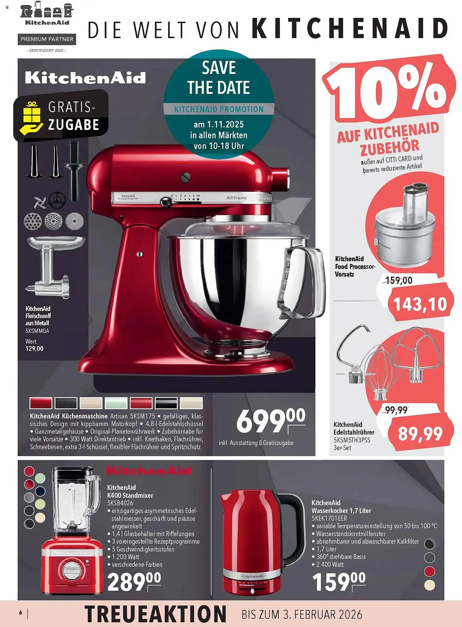 CITTI Markt Prospekt von 29. Oktober bis 18. November 2025 - Prospekt seite 6