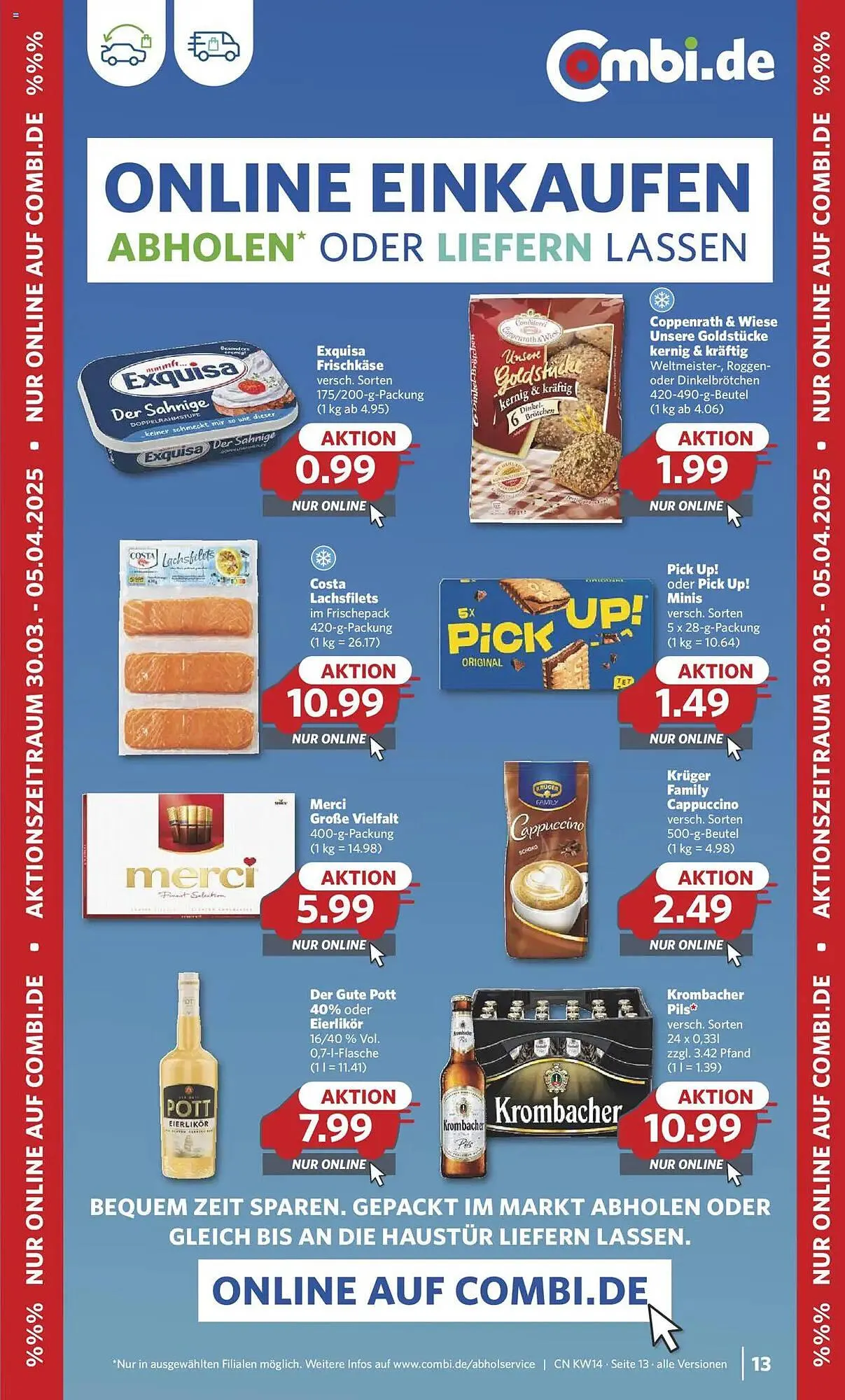 Combi Prospekt von 31. März bis 5. April 2025 - Prospekt seite 14