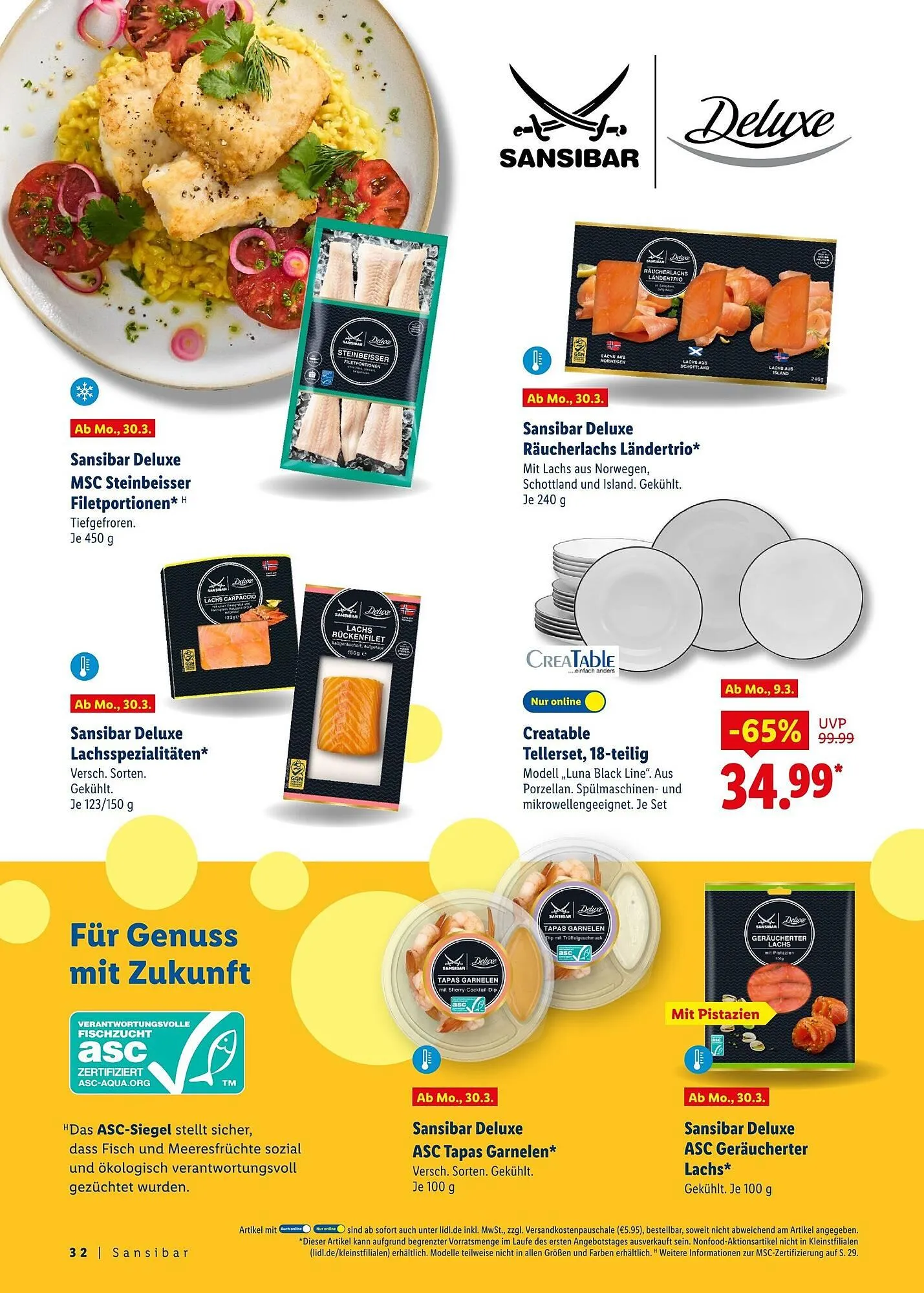 Lidl Prospekt von 8. März bis 4. April 2026 - Prospekt seite 32