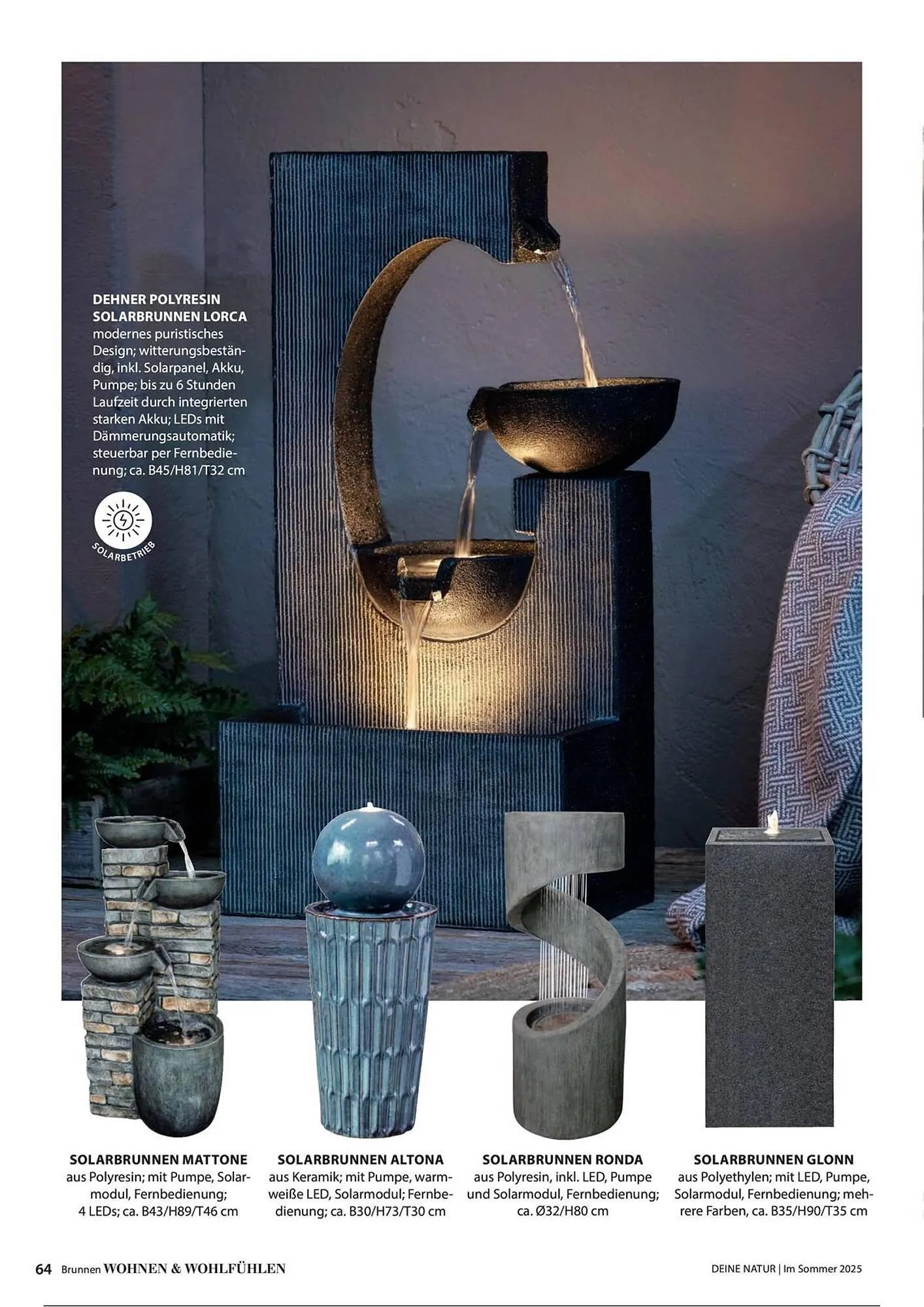 Dehner Prospekt von 1. Juli bis 31. Dezember 2025 - Prospekt seite 64