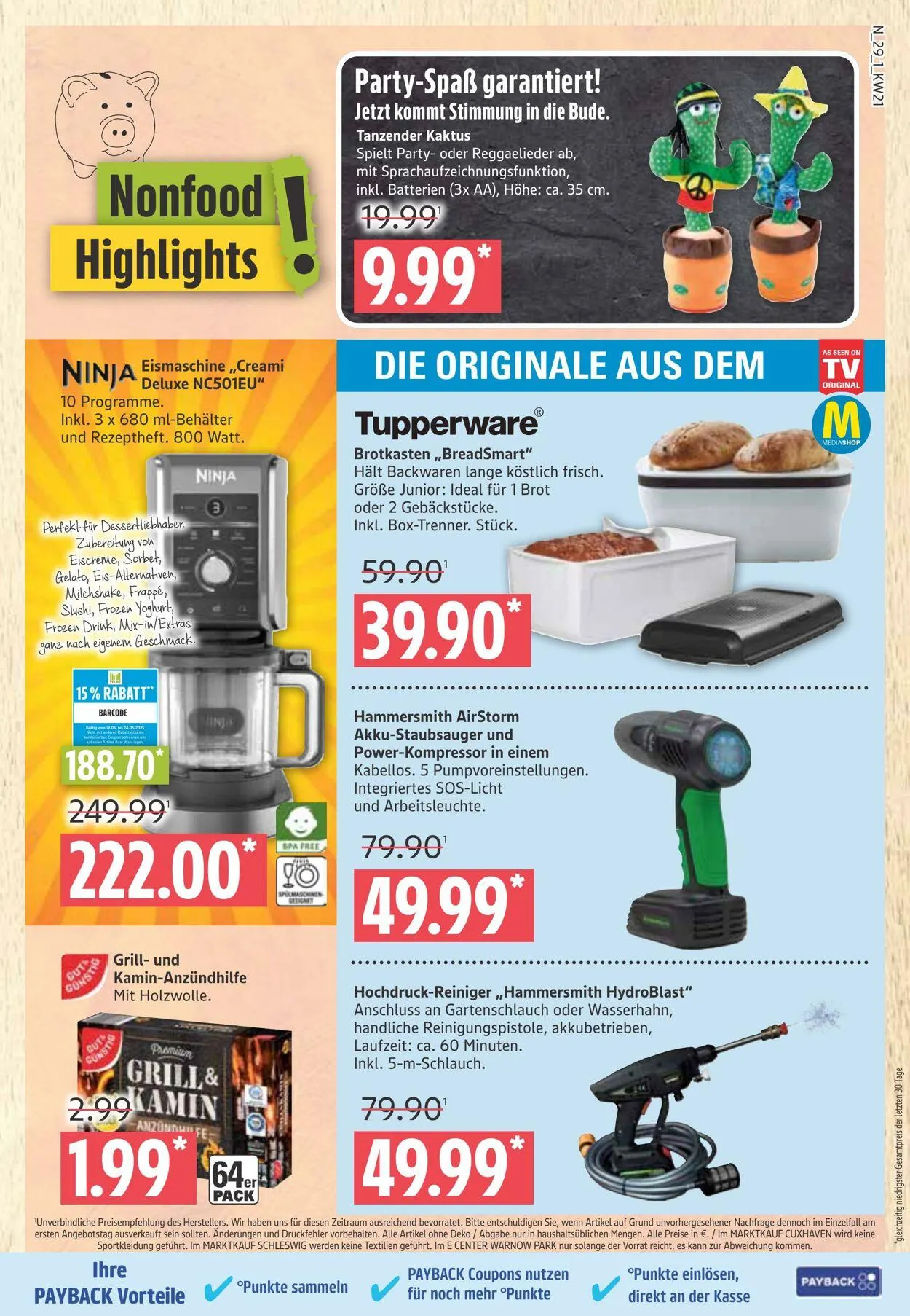 Marktkauf Aktueller Prospekt von 19. Mai bis 24. Mai 2025 - Prospekt seite 29