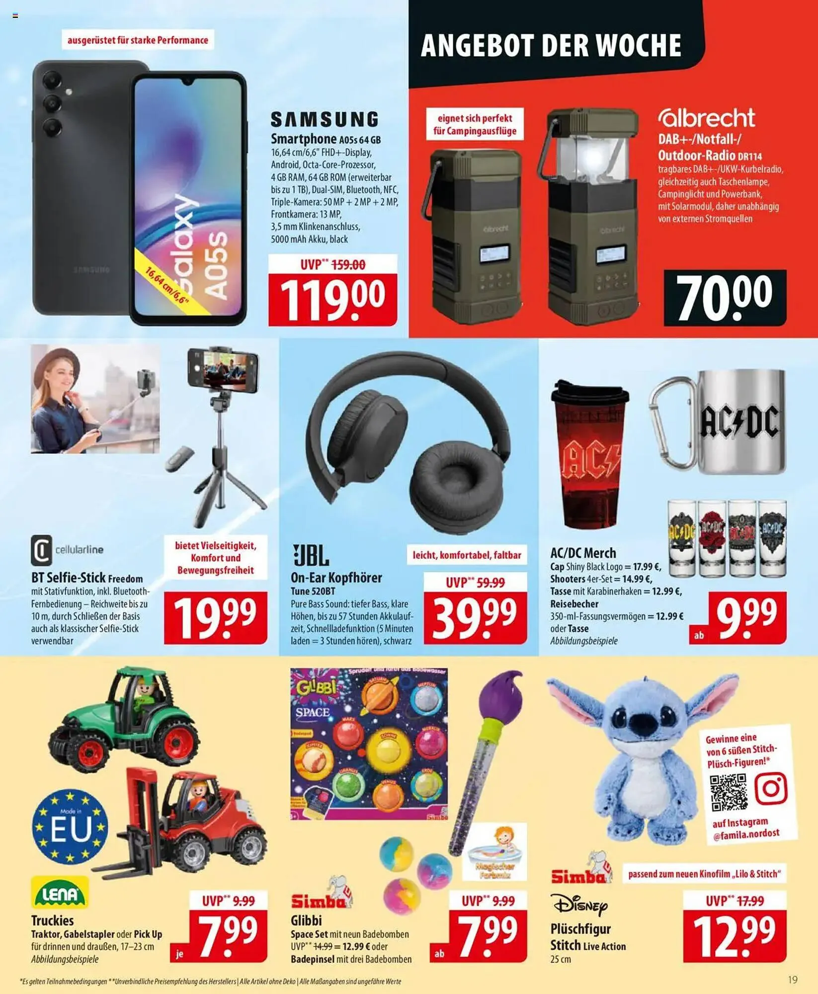 Famila Nord Ost Prospekt von 26. Mai bis 31. Mai 2025 - Prospekt seite 19