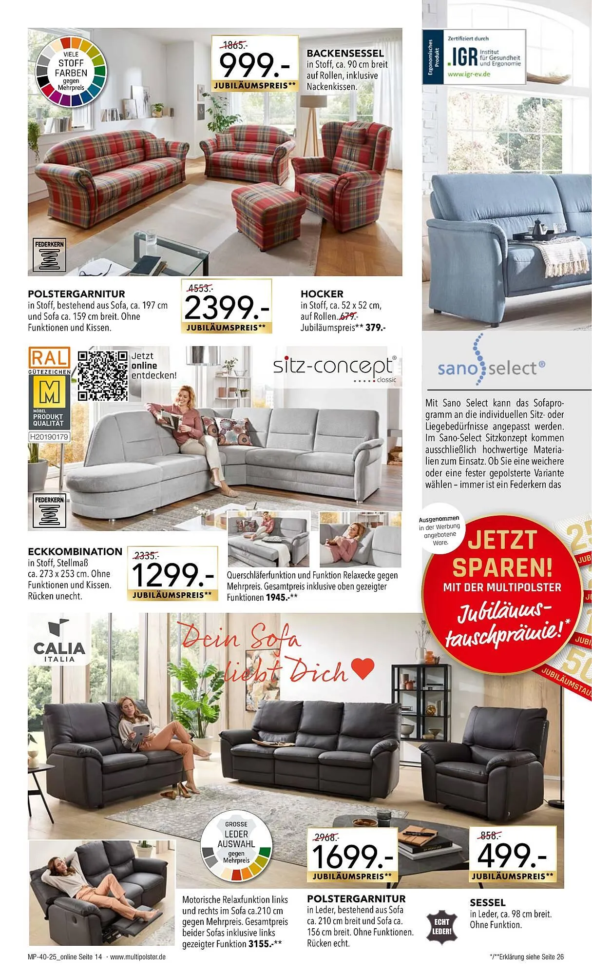 Multipolster Prospekt von 1. Oktober bis 31. Oktober 2025 - Prospekt seite 14