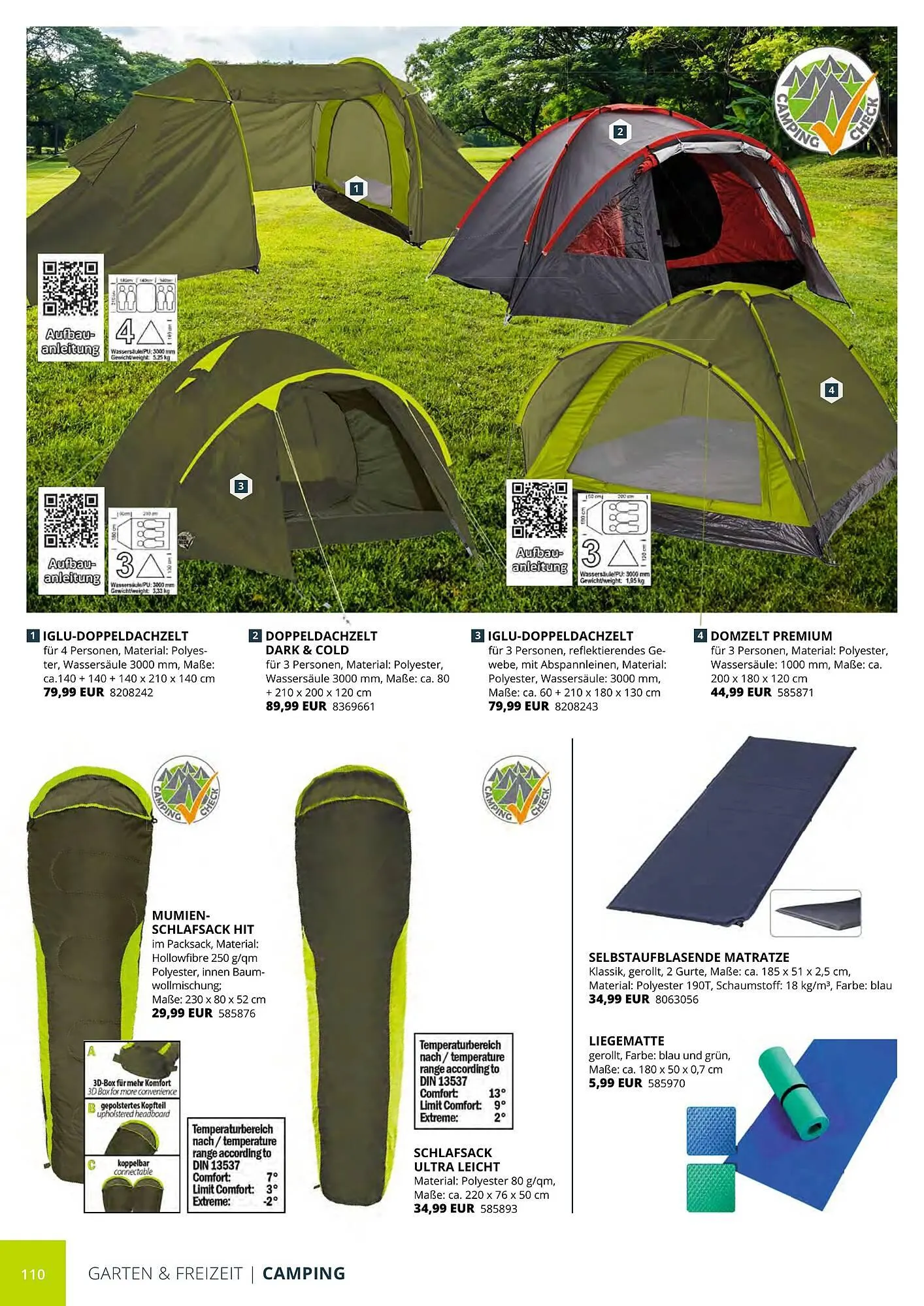 BBM Baumarkt Prospekt von 20. April bis 31. Dezember 2025 - Prospekt seite 110