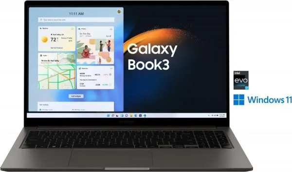 Samsung Galaxy Book3 (NP750XFG-KA5DE) 39,6 cm (15,6") Notebook graphite