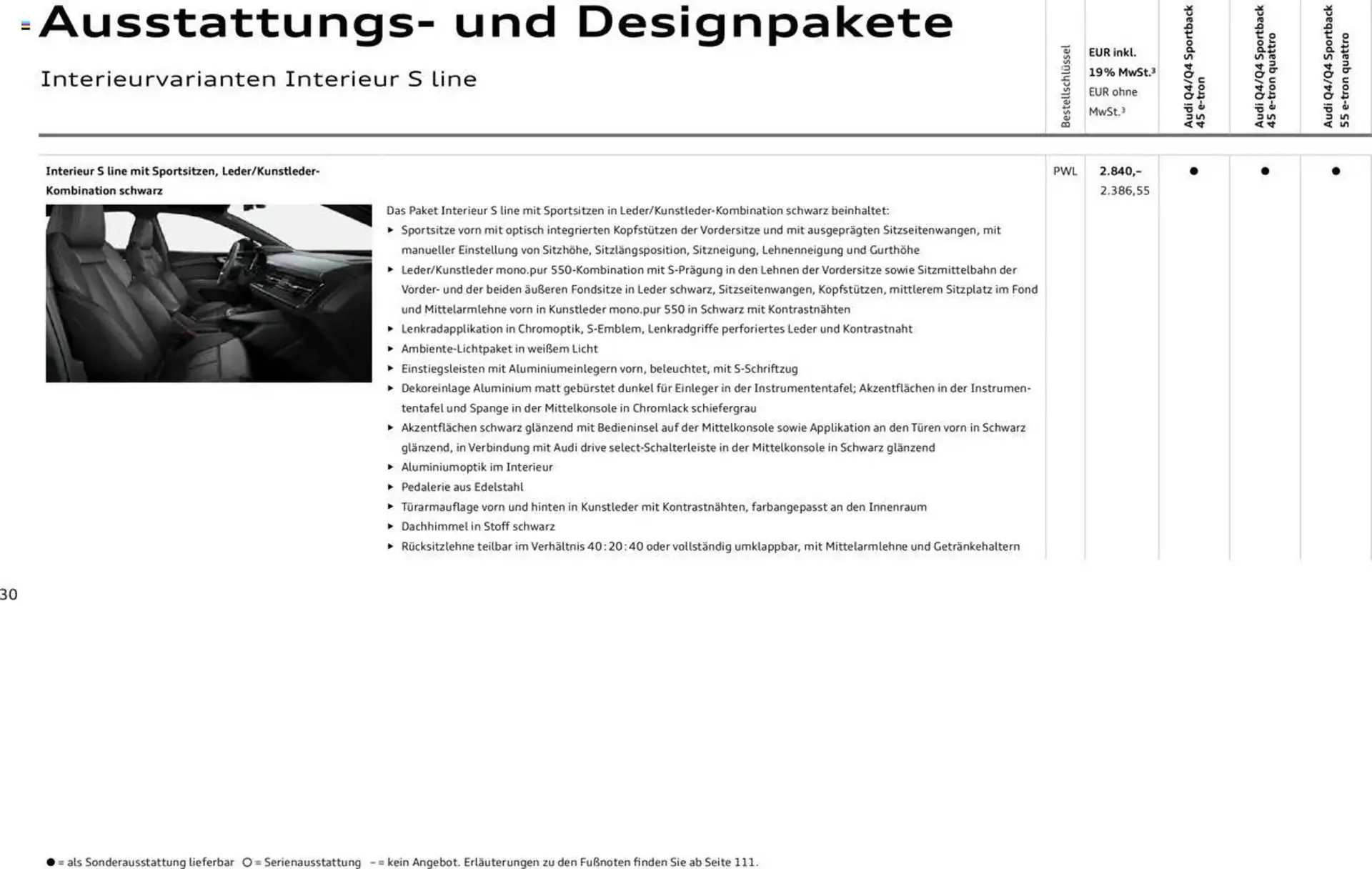 Audi Prospekt von 29. Januar bis 23. Januar 2026 - Prospekt seite 30