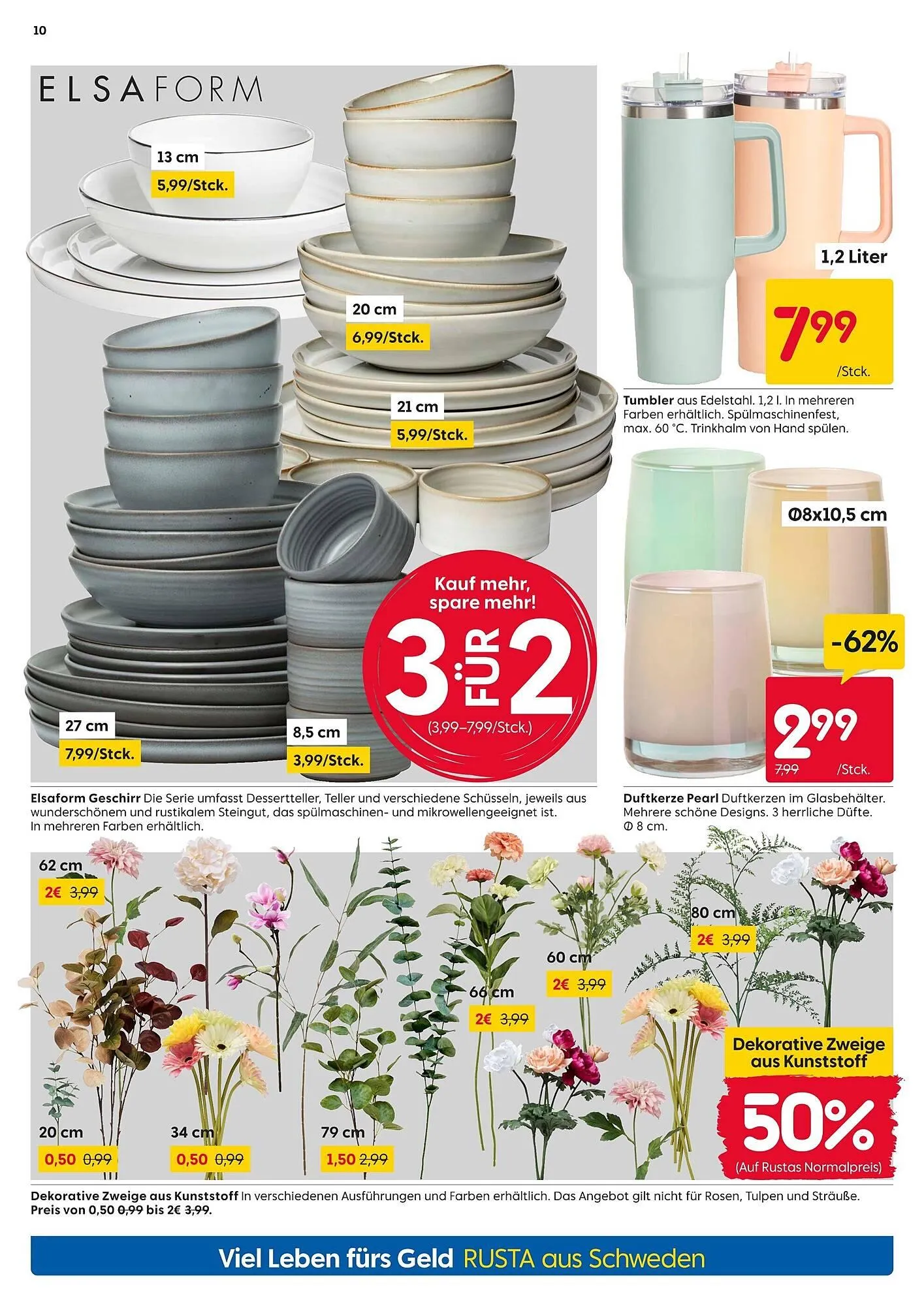 Rusta Prospekt von 17. Januar bis 23. Januar 2026 - Prospekt seite 10