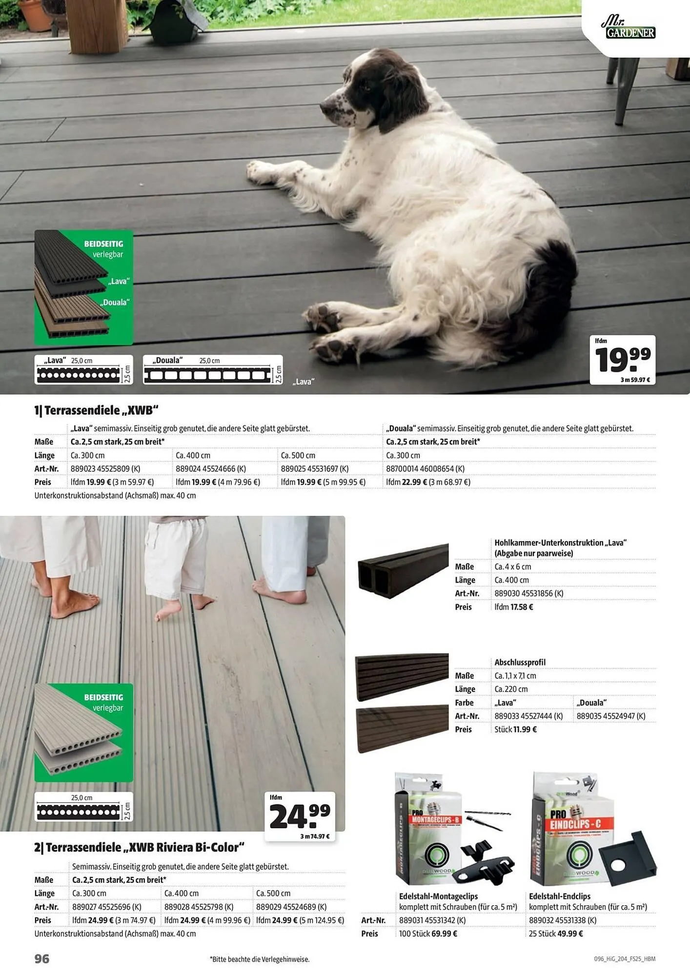 Hagebau Prospekt von 19. September bis 31. Dezember 2025 - Prospekt seite 96