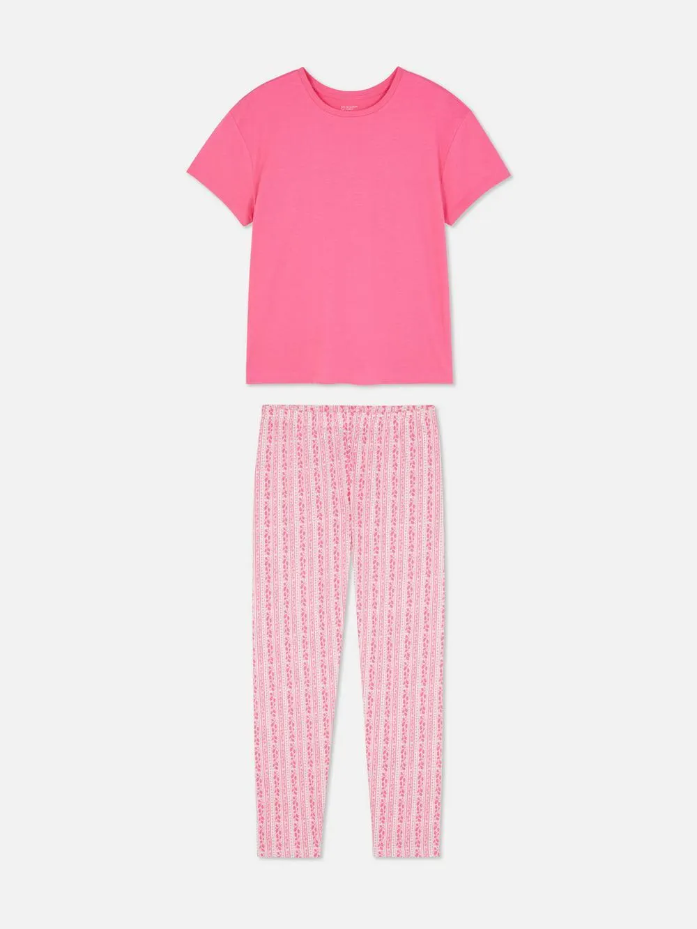 Langer Jersey-Schlafanzug