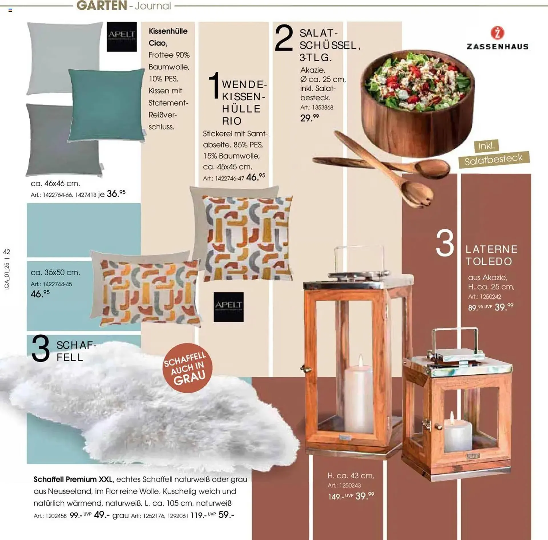 Zurbrüggen Prospekt von 18. Februar bis 31. August 2025 - Prospekt seite 42