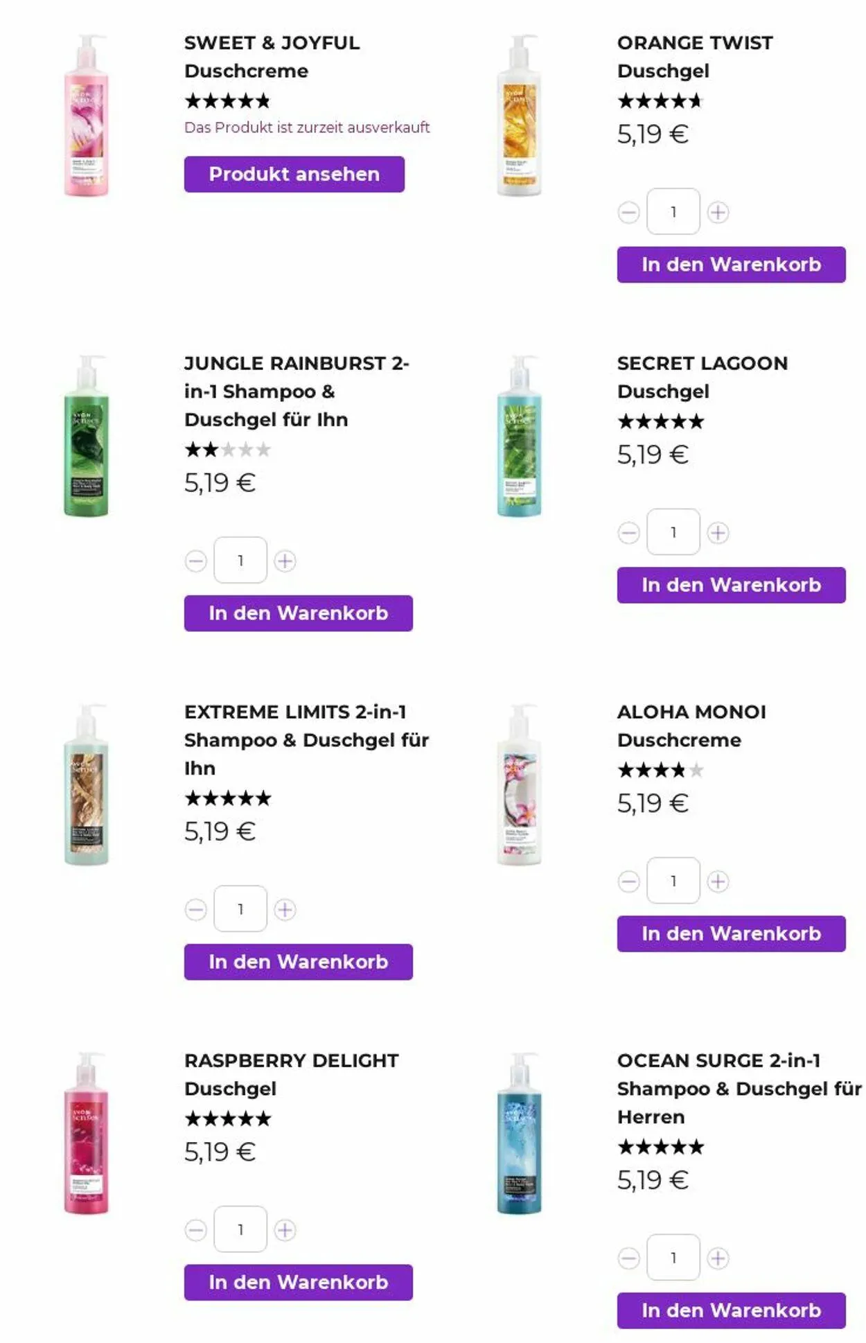 Avon Aktueller Prospekt von 7. April bis 16. April 2025 - Prospekt seite 8