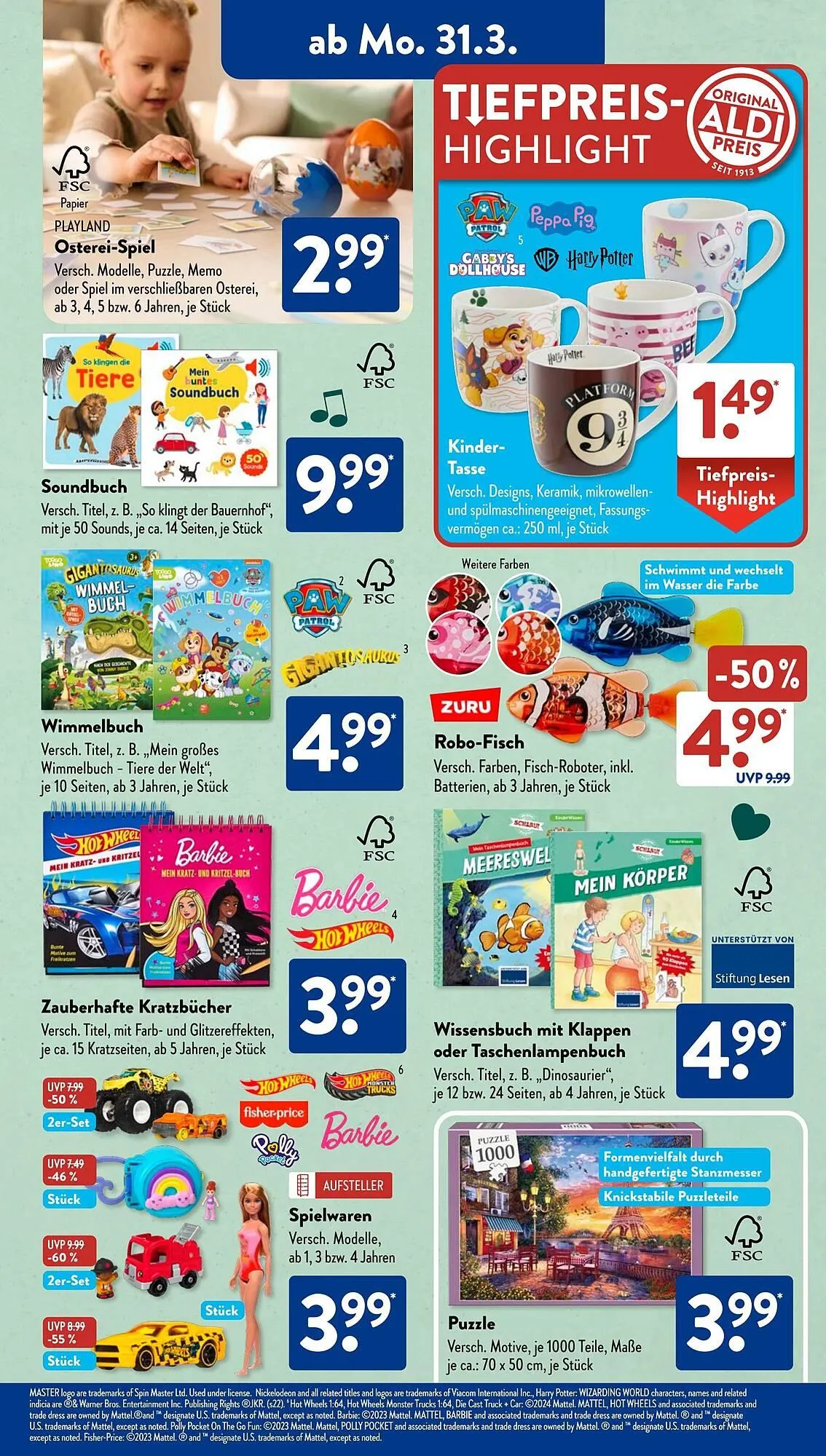 Aldi Süd Prospekt von 31. März bis 6. April 2025 - Prospekt seite 4