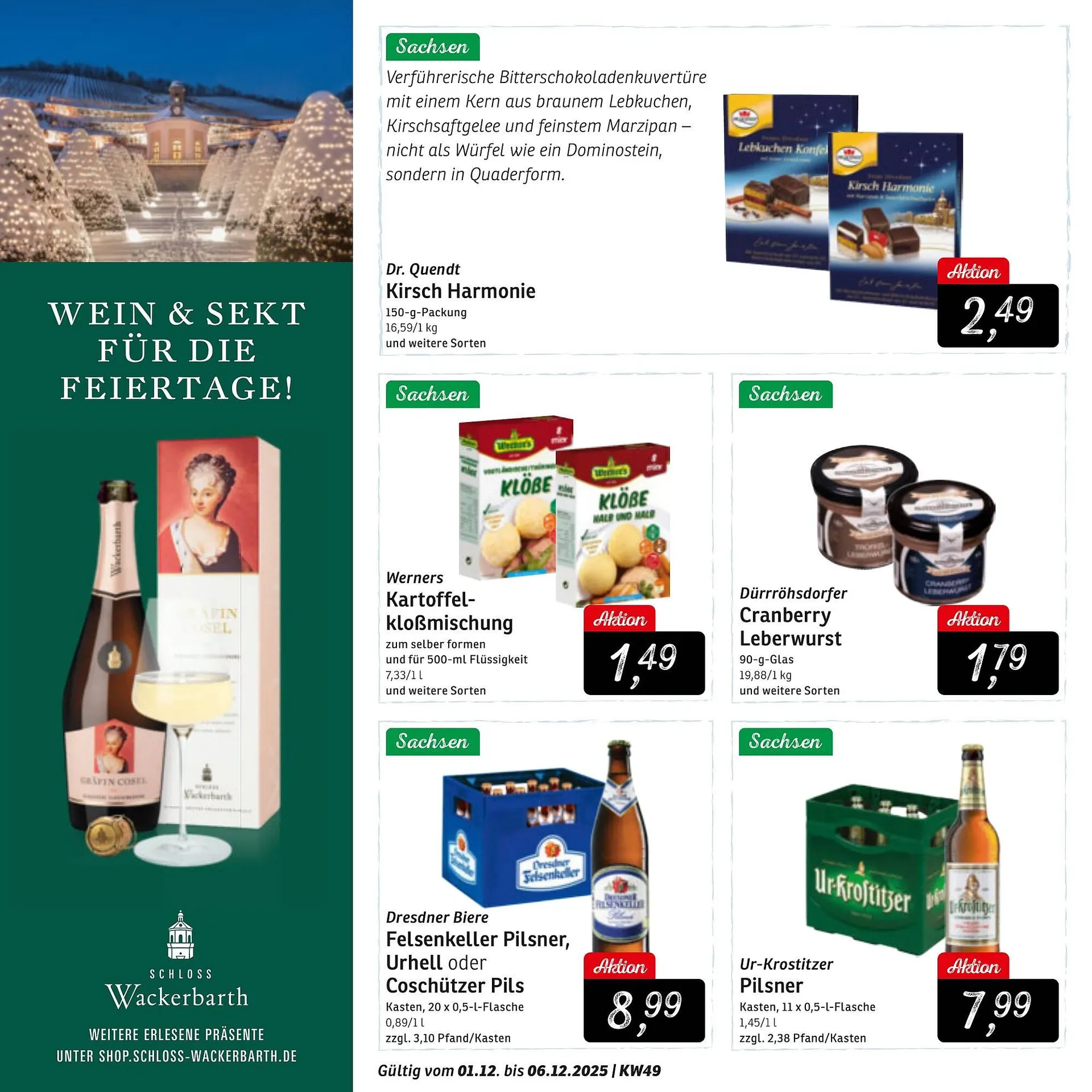 KONSUM Prospekt von 1. Dezember bis 6. Dezember 2025 - Prospekt seite 2