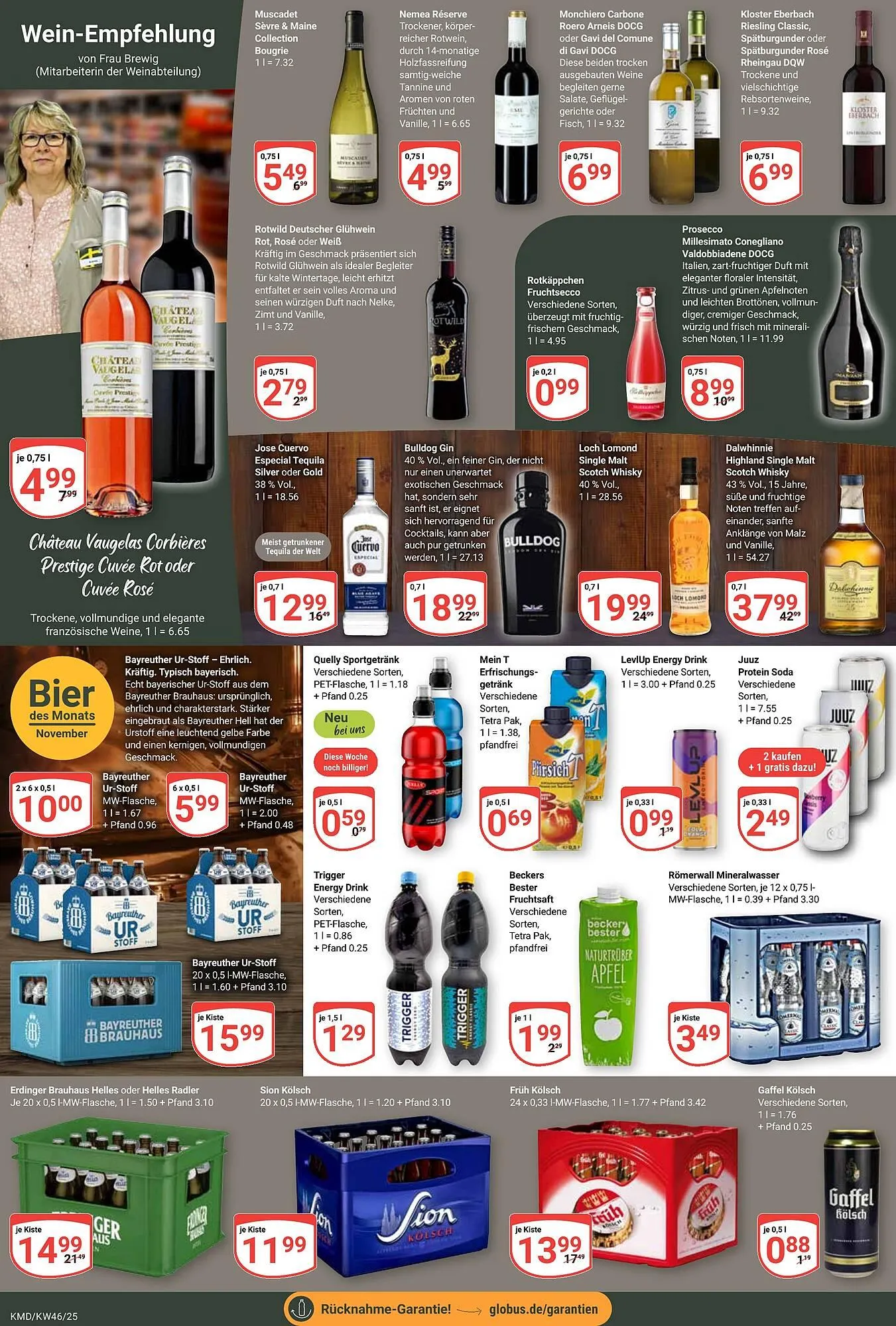 Globus Prospekt von 10. November bis 15. November 2025 - Prospekt seite 17