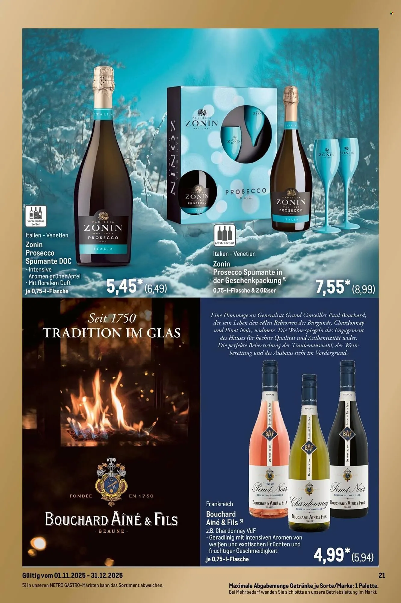 METRO Prospekt von 1. November bis 31. Dezember 2025 - Prospekt seite 21