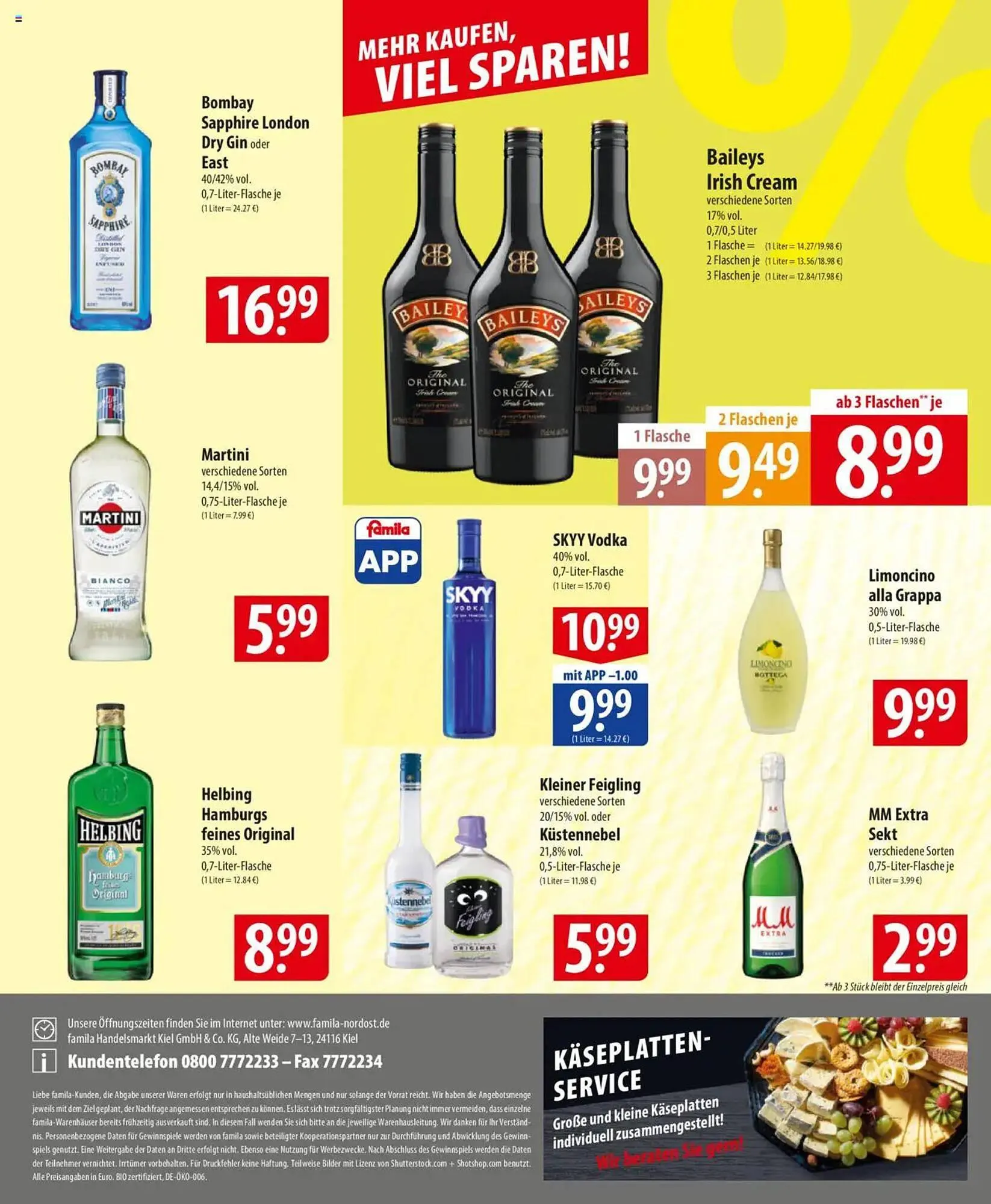 Famila Nord Ost Prospekt von 24. März bis 29. März 2025 - Prospekt seite 28