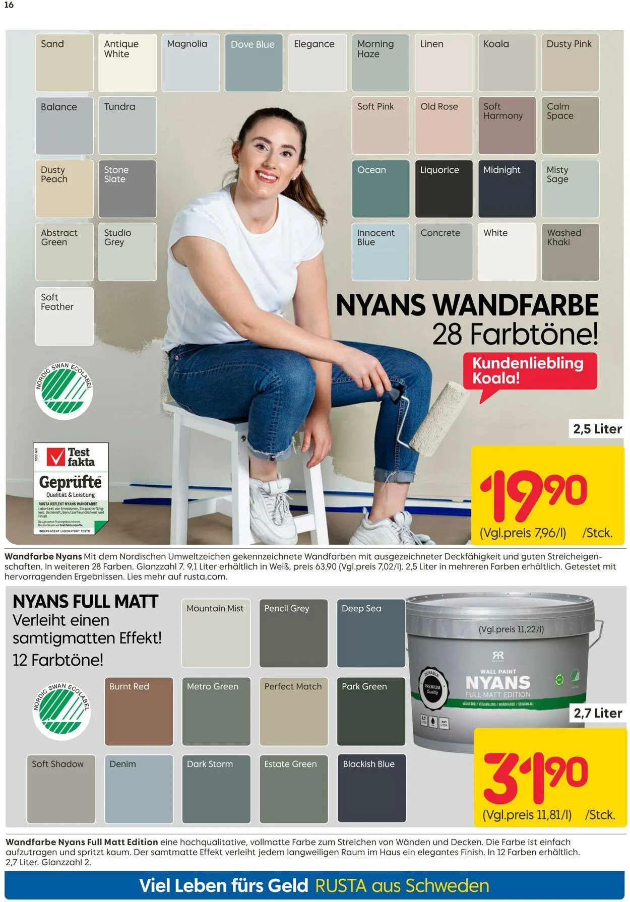 Rusta von 12. Mai bis 26. Mai 2025 - Prospekt seite 16