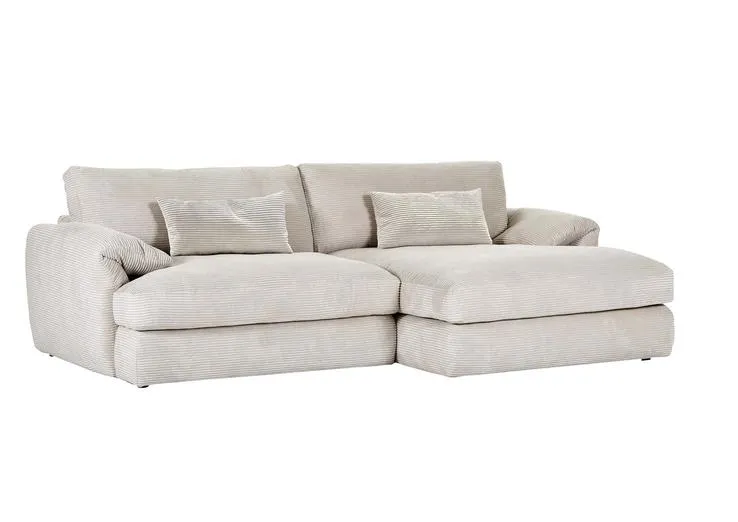 Ecksofa FERNANDO 274 x 160 cm beige