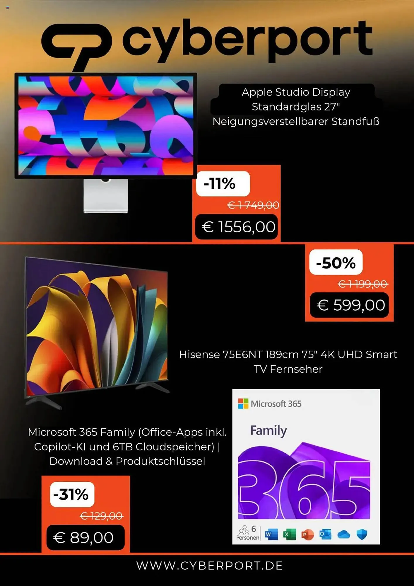 Cyberport Prospekt von 31. Juli bis 6. August 2025 - Prospekt seite 4
