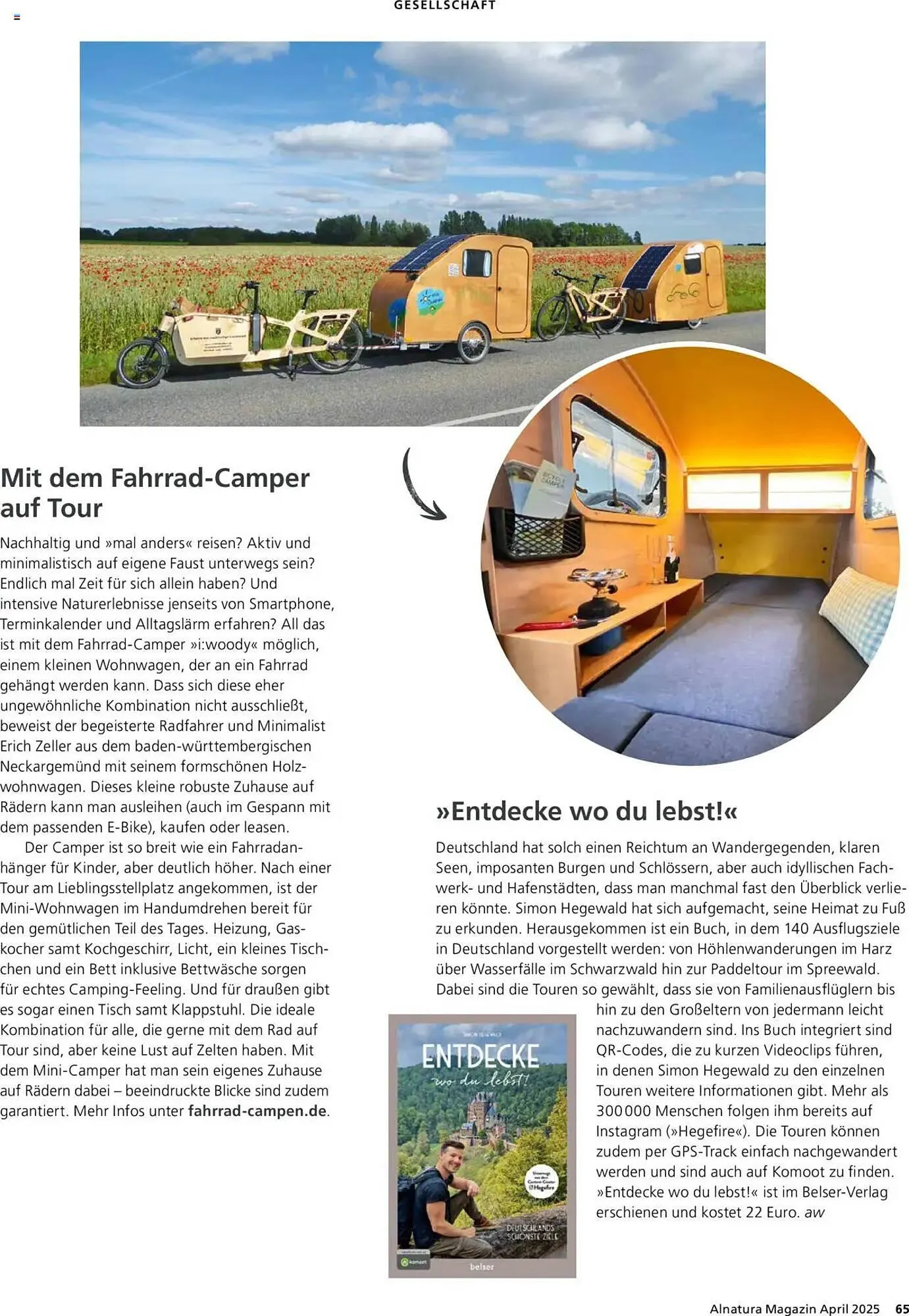 Alnatura Prospekt von 1. April bis 30. April 2025 - Prospekt seite 65