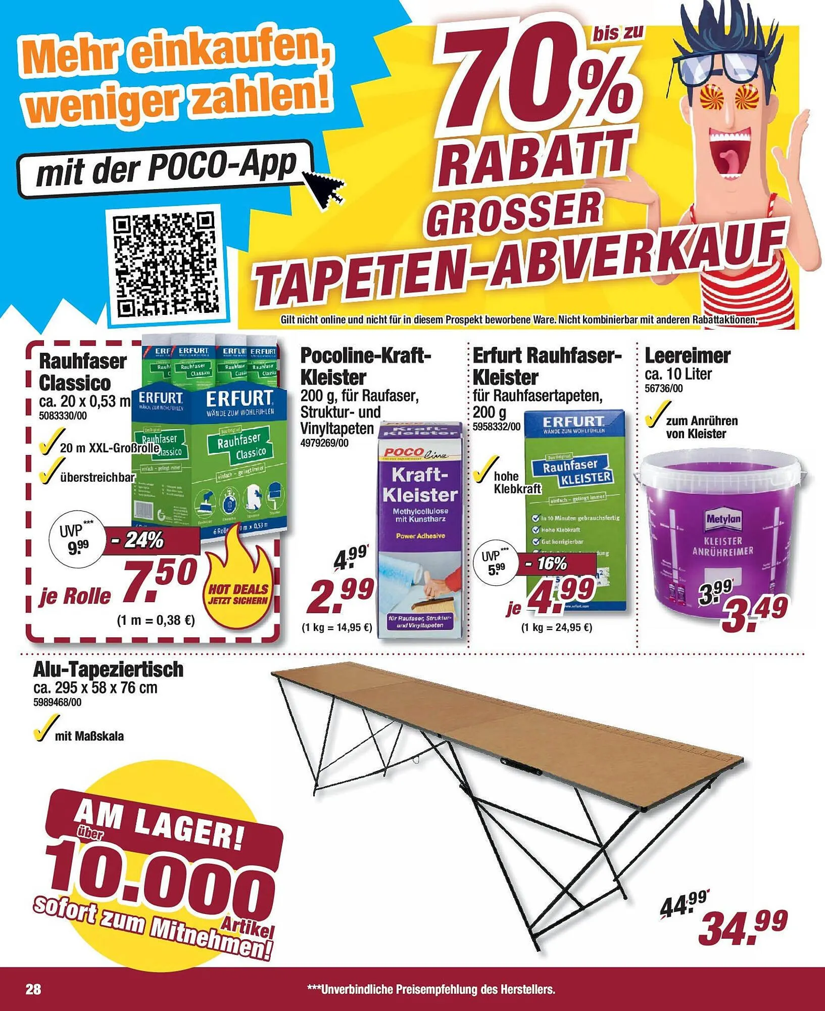 Poco Prospekt von 27. Juni bis 4. Juli 2025 - Prospekt seite 28