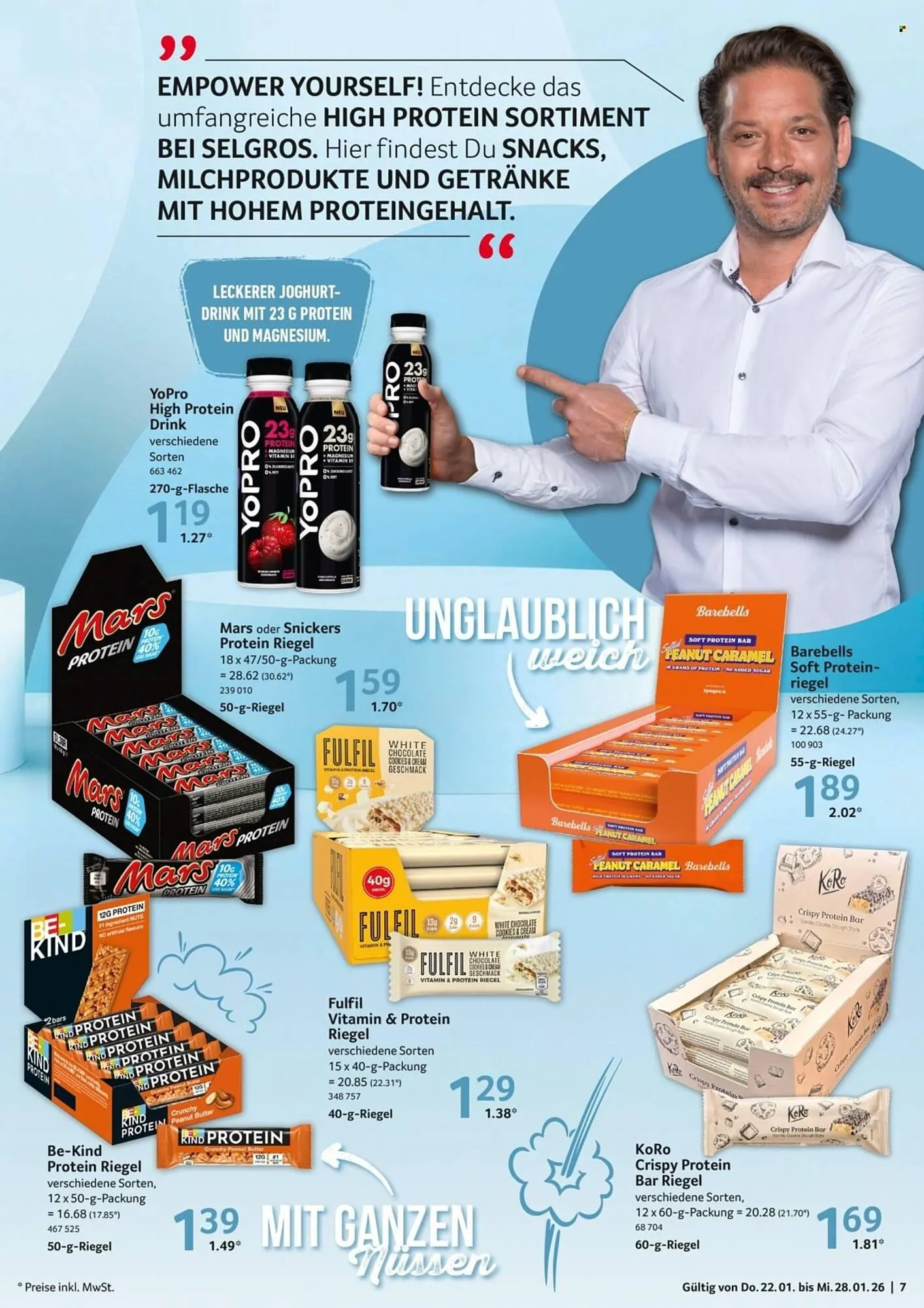 Selgros Prospekt von 22. Januar bis 28. Januar 2026 - Prospekt seite 7