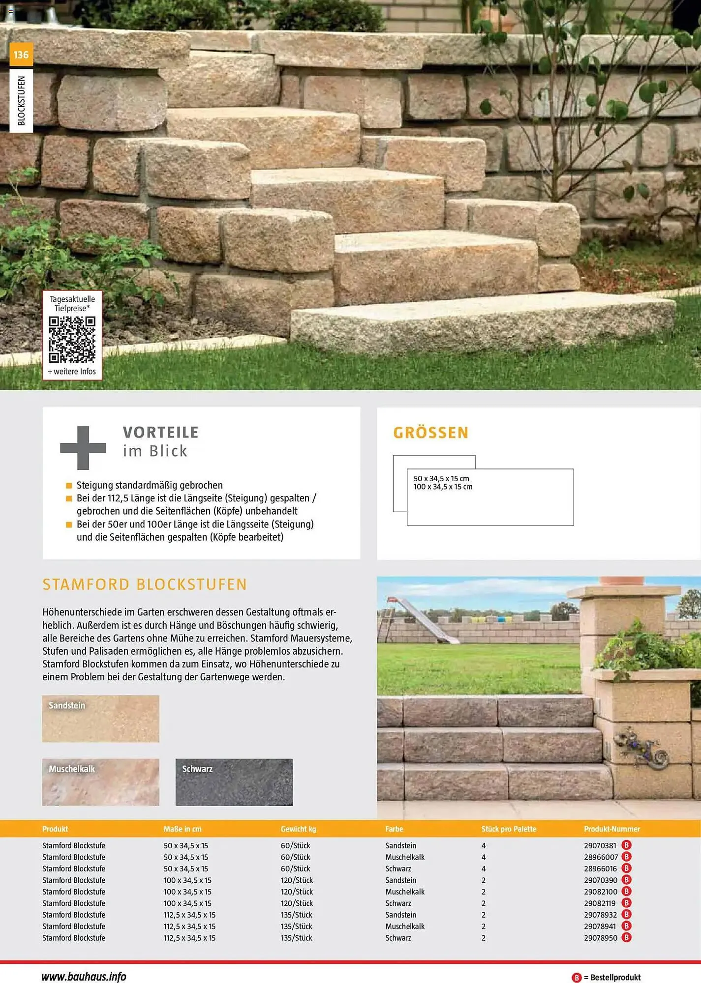 Bauhaus Prospekt von 2. März bis 30. Juni 2026 - Prospekt seite 136