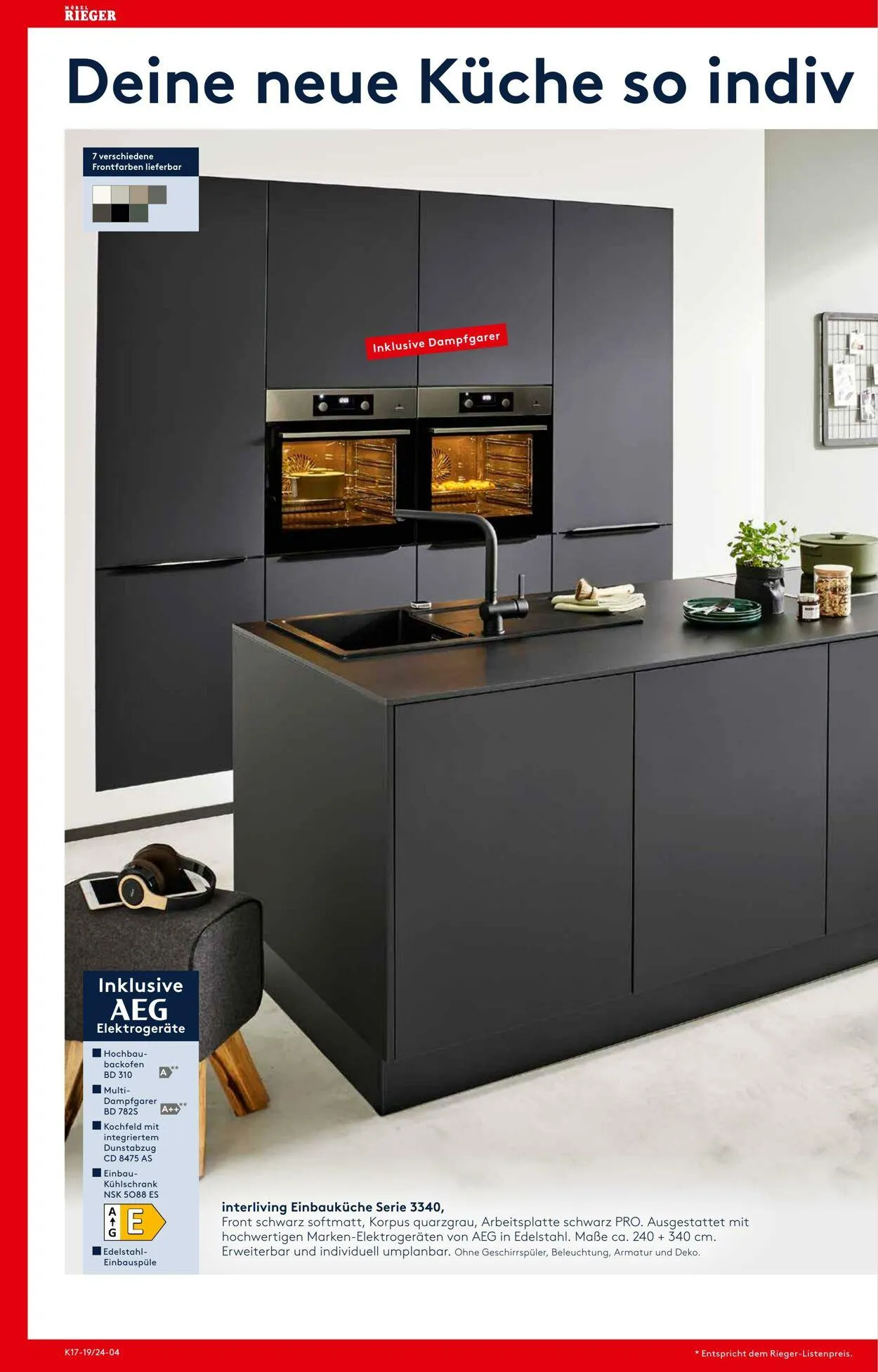 Möbel Rieger Aktueller Prospekt von 11. Februar bis 25. Februar 2026 - Prospekt seite 4