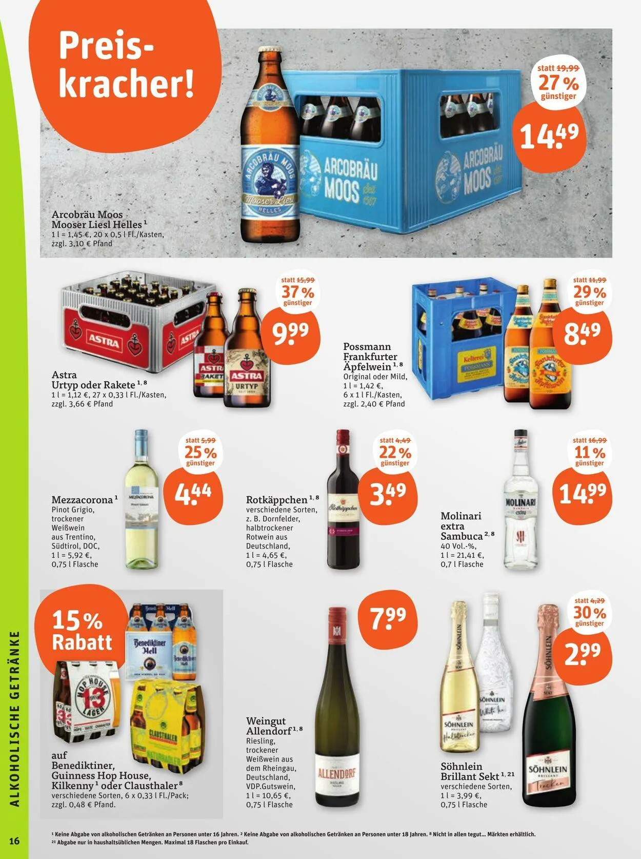 Tegut Aktueller Prospekt von 21. Juli bis 27. Juli 2025 - Prospekt seite 18