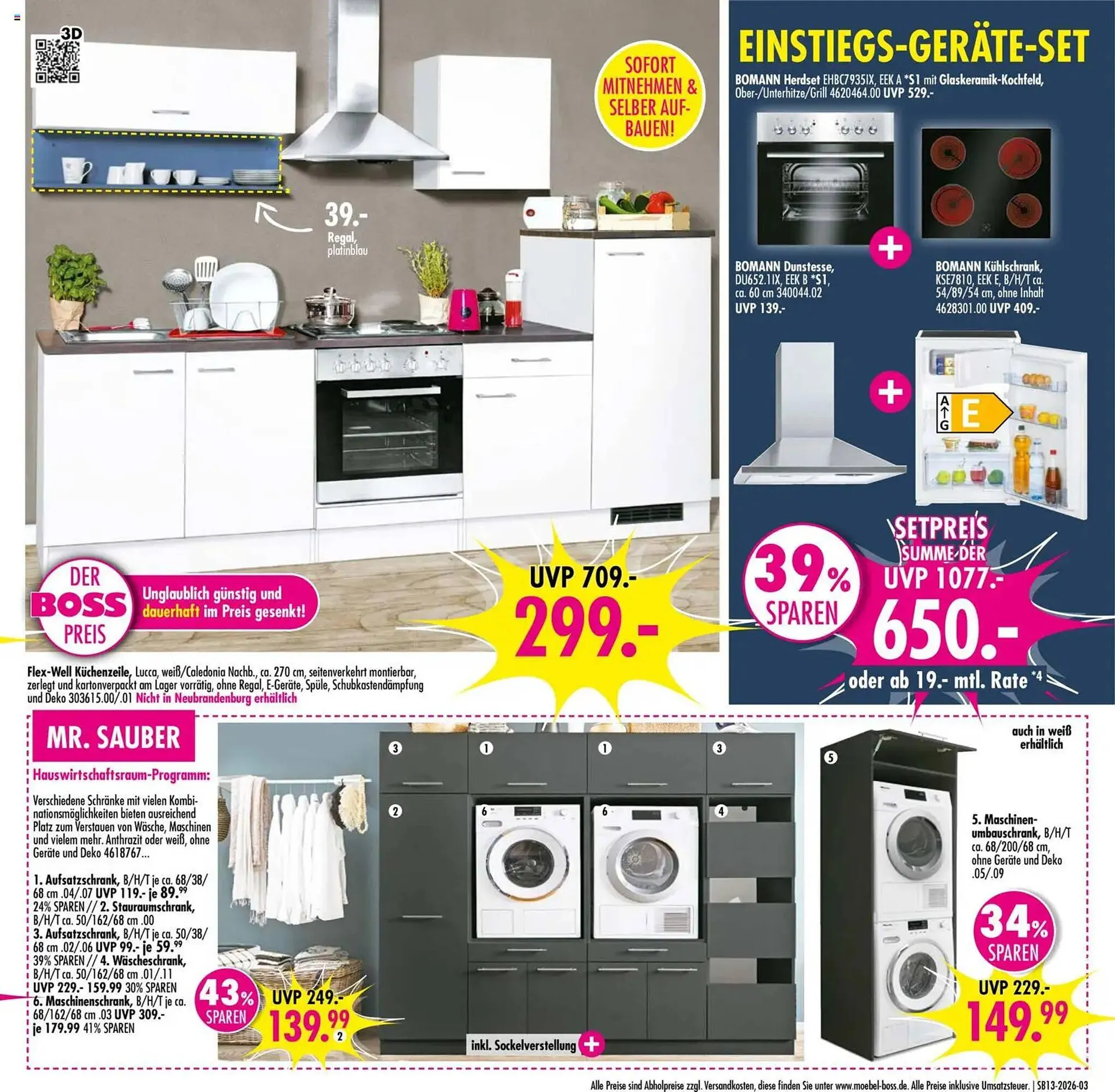 Möbel Boss Prospekt von 21. März bis 3. April 2026 - Prospekt seite 3