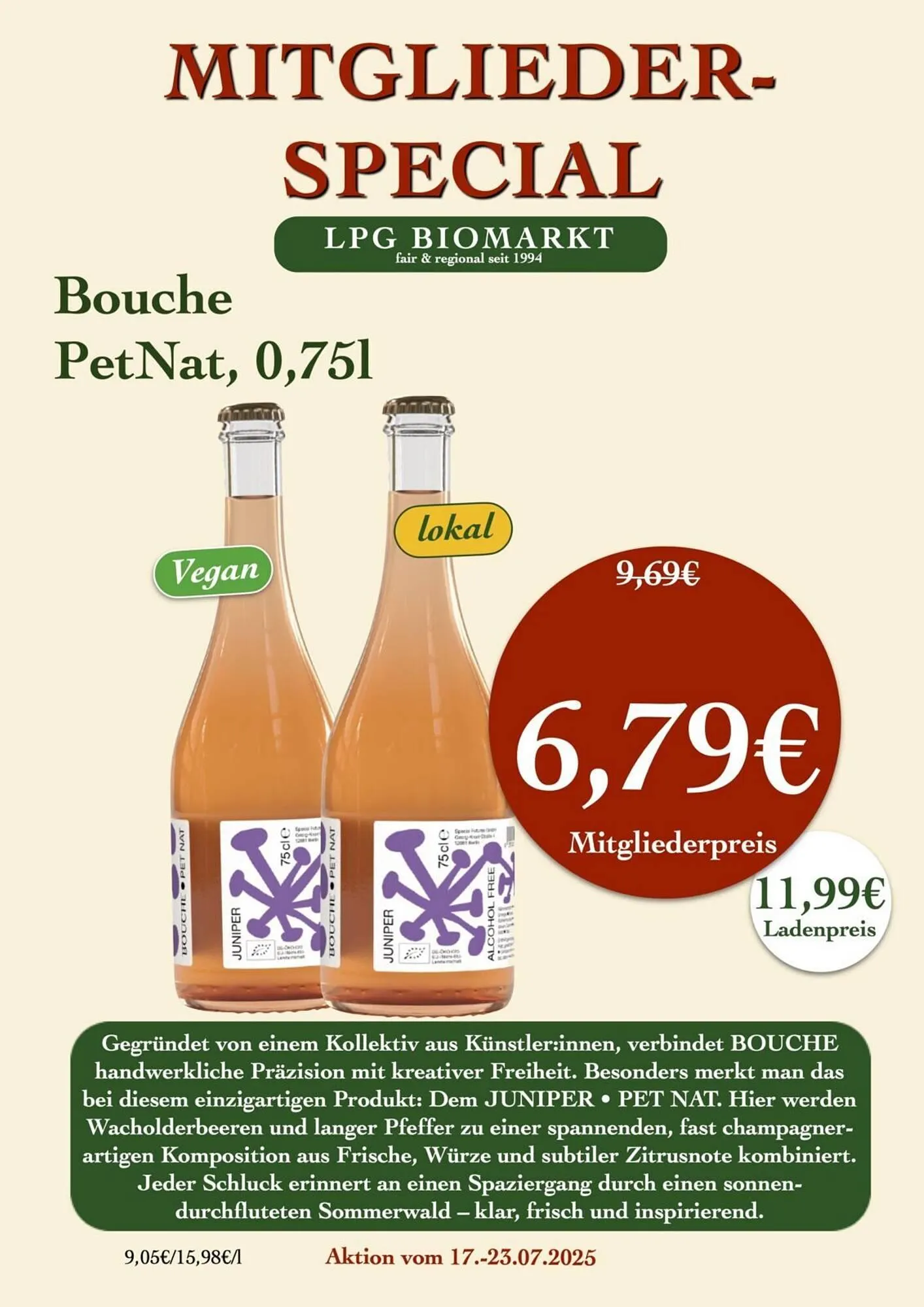 LPG Biomarkt Prospekt von 17. Juli bis 23. Juli 2025 - Prospekt seite 10