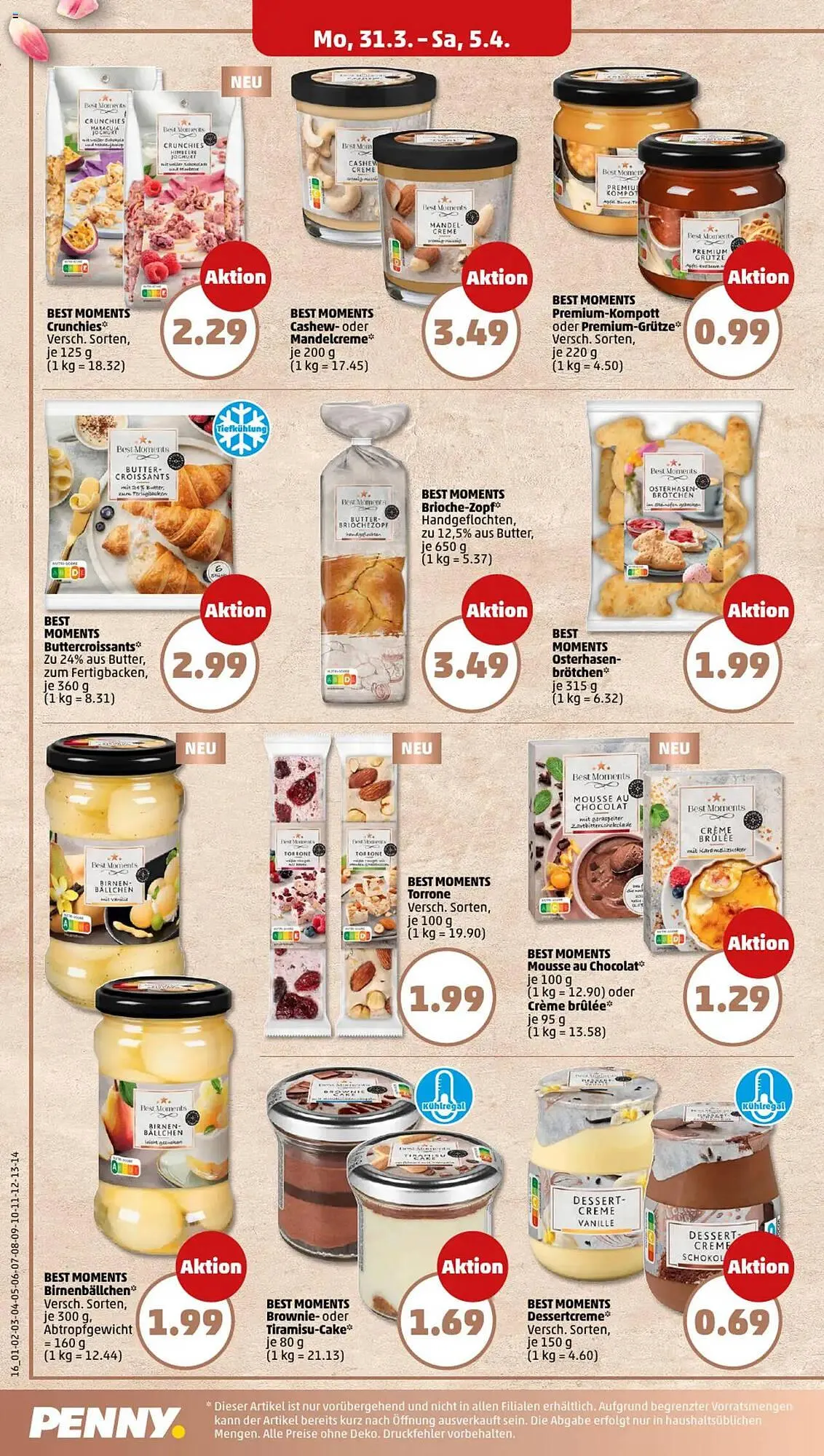 PENNY Prospekt von 31. März bis 5. April 2025 - Prospekt seite 16