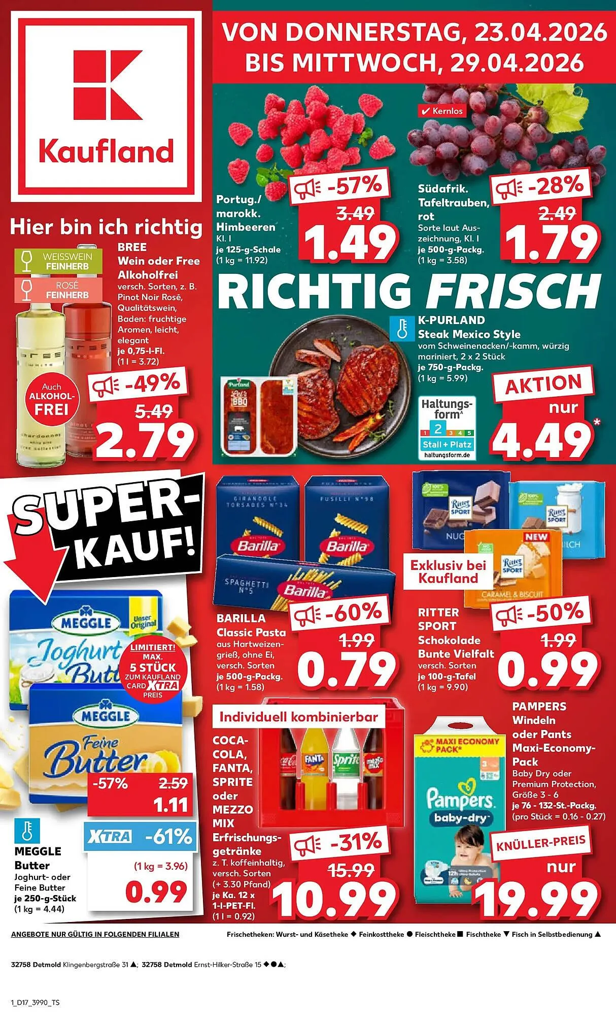 Kaufland Prospekt von 19. April bis 22. April 2026 - Prospekt seite 13