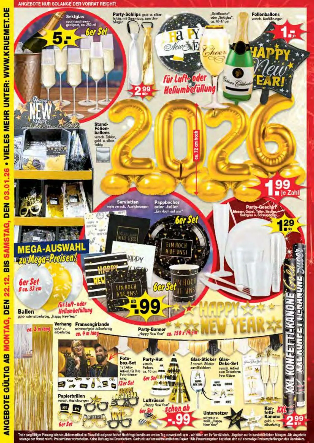 KRÜMET Aktueller Prospekt von 22. Dezember bis 3. Januar 2026 - Prospekt seite 2