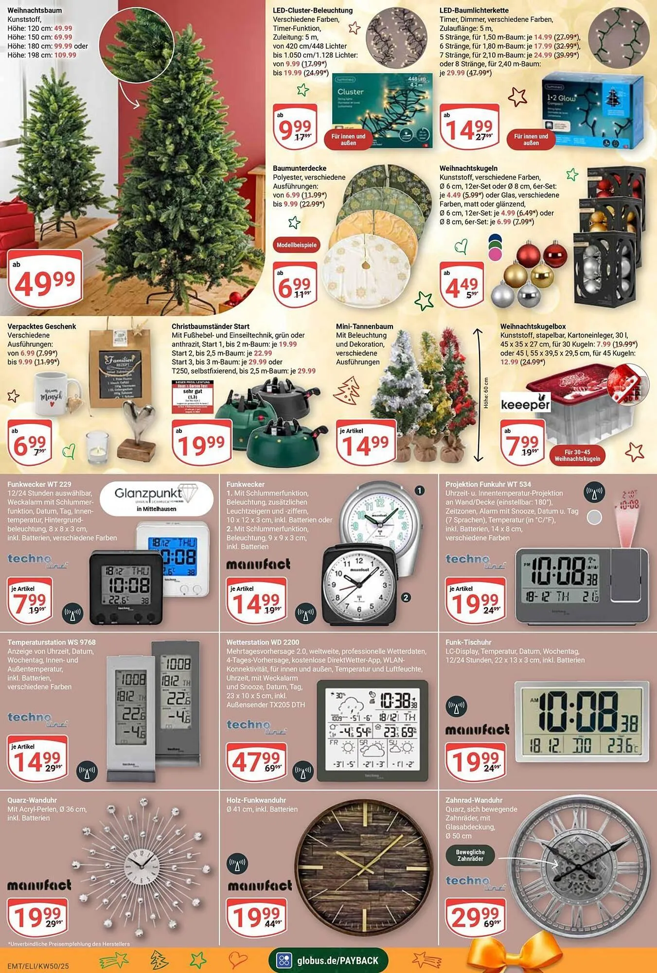 Globus Prospekt von 8. Dezember bis 13. Dezember 2025 - Prospekt seite 29