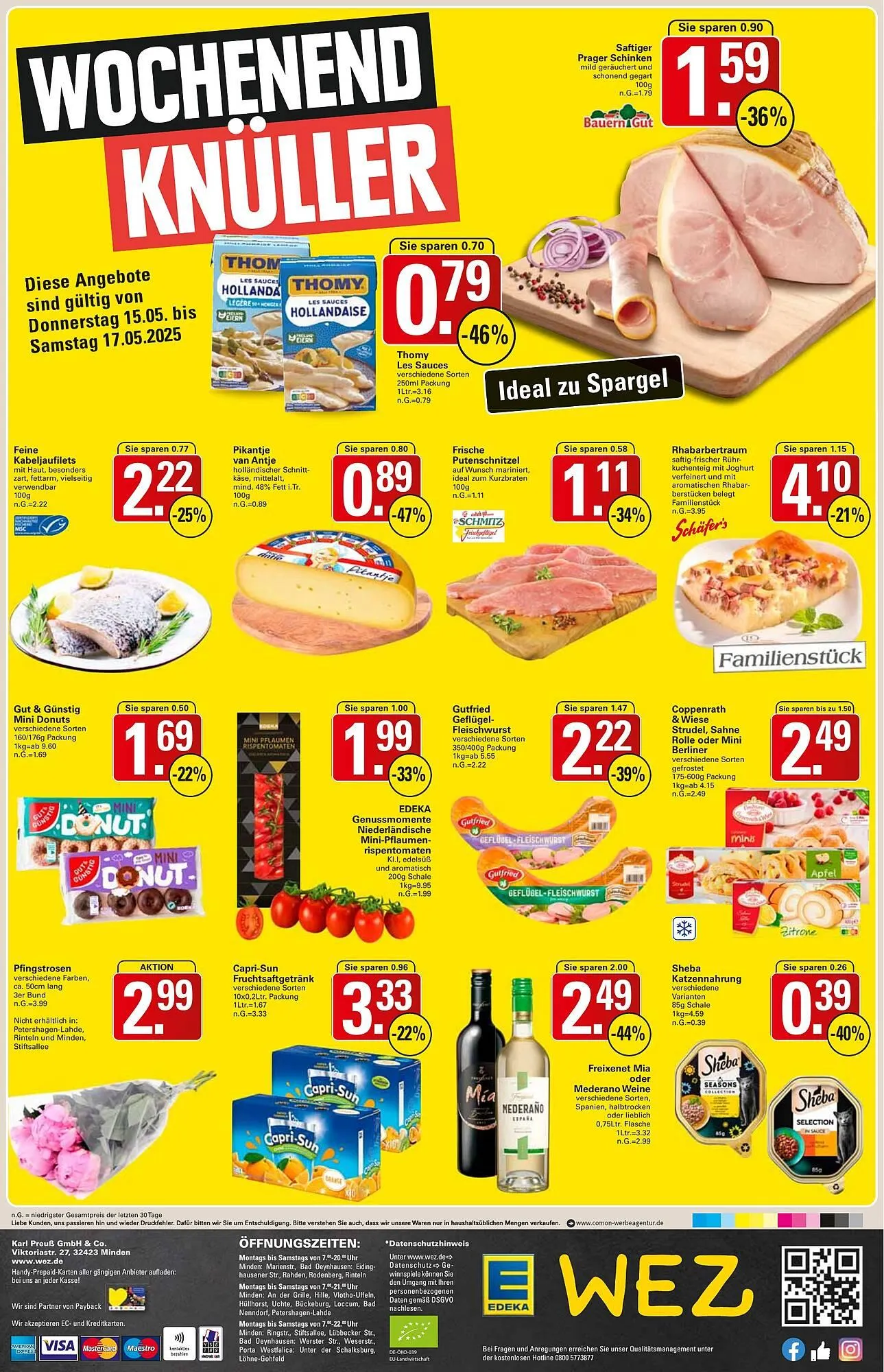 WEZ Prospekt von 12. Mai bis 17. Mai 2025 - Prospekt seite 18