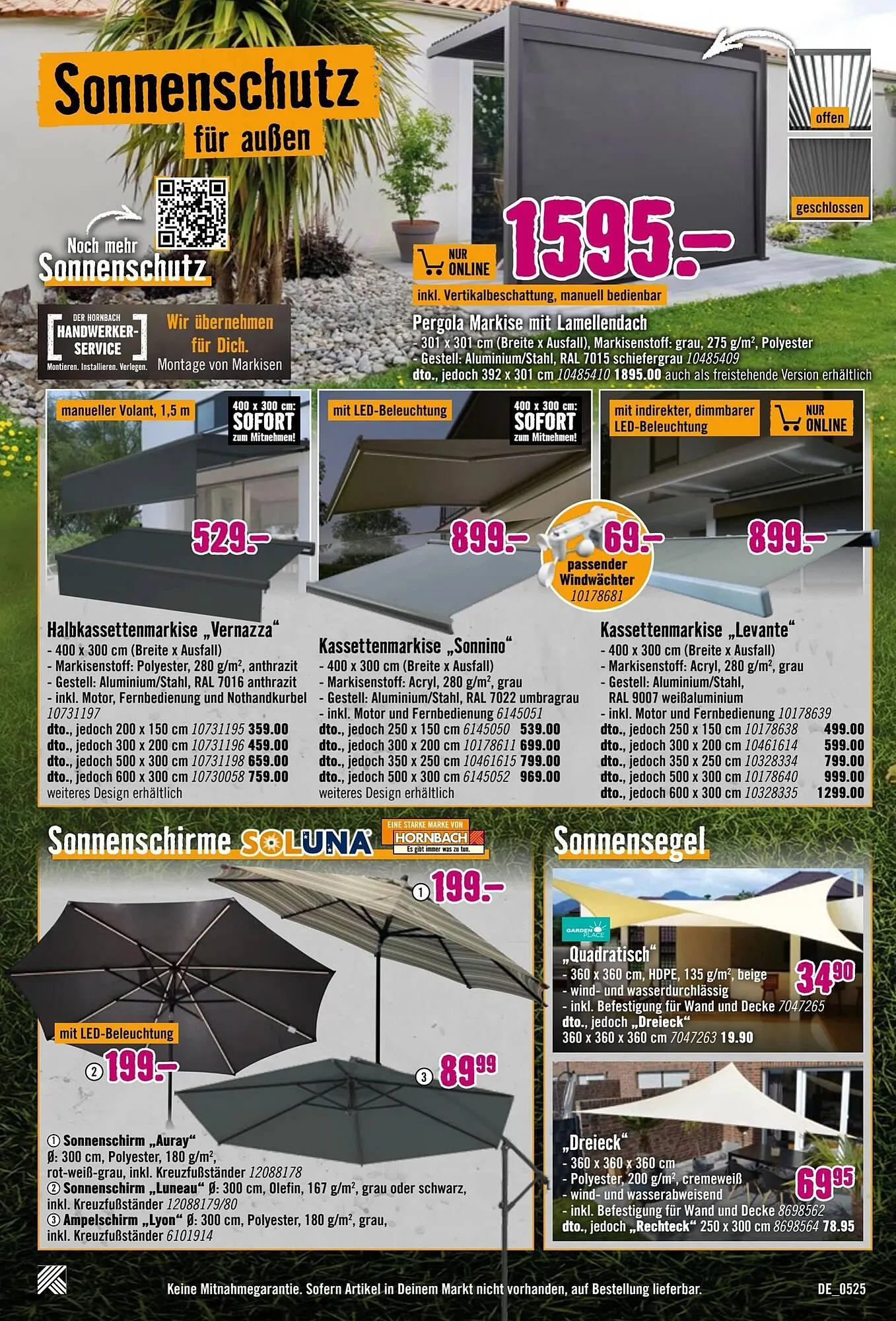 Hornbach Prospekt von 7. Mai bis 7. Juni 2025 - Prospekt seite 5