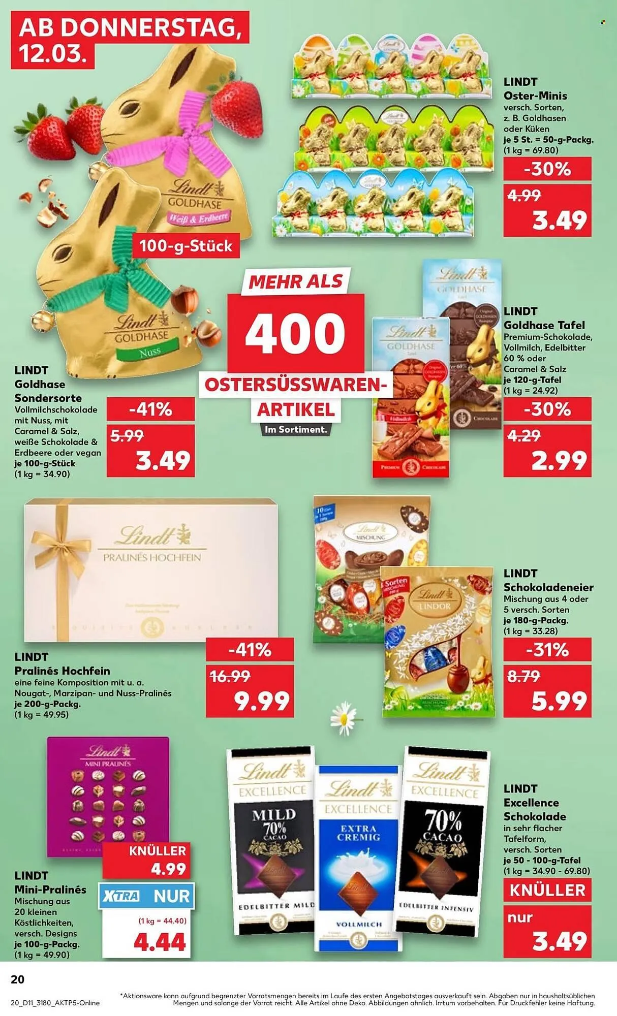 Kaufland Prospekt von 12. März bis 18. März 2026 - Prospekt seite 20