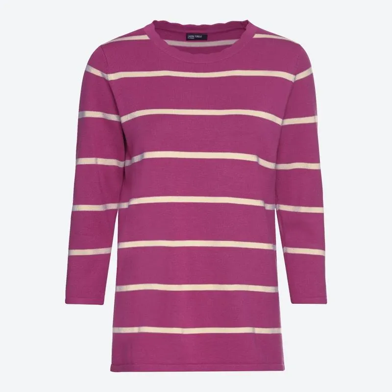 Damen-Pullover mit 3/4-Ärmel