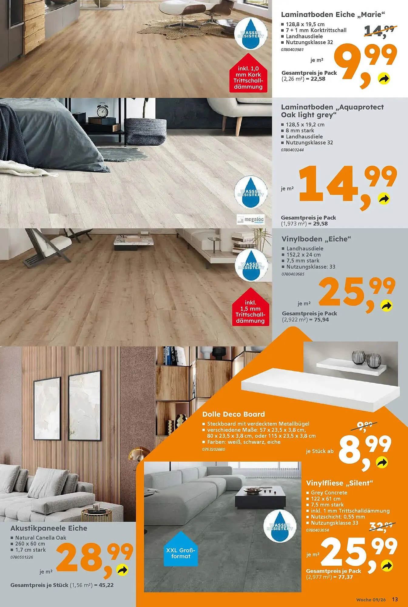 Globus Baumarkt Prospekt von 22. Februar bis 27. Februar 2026 - Prospekt seite 13