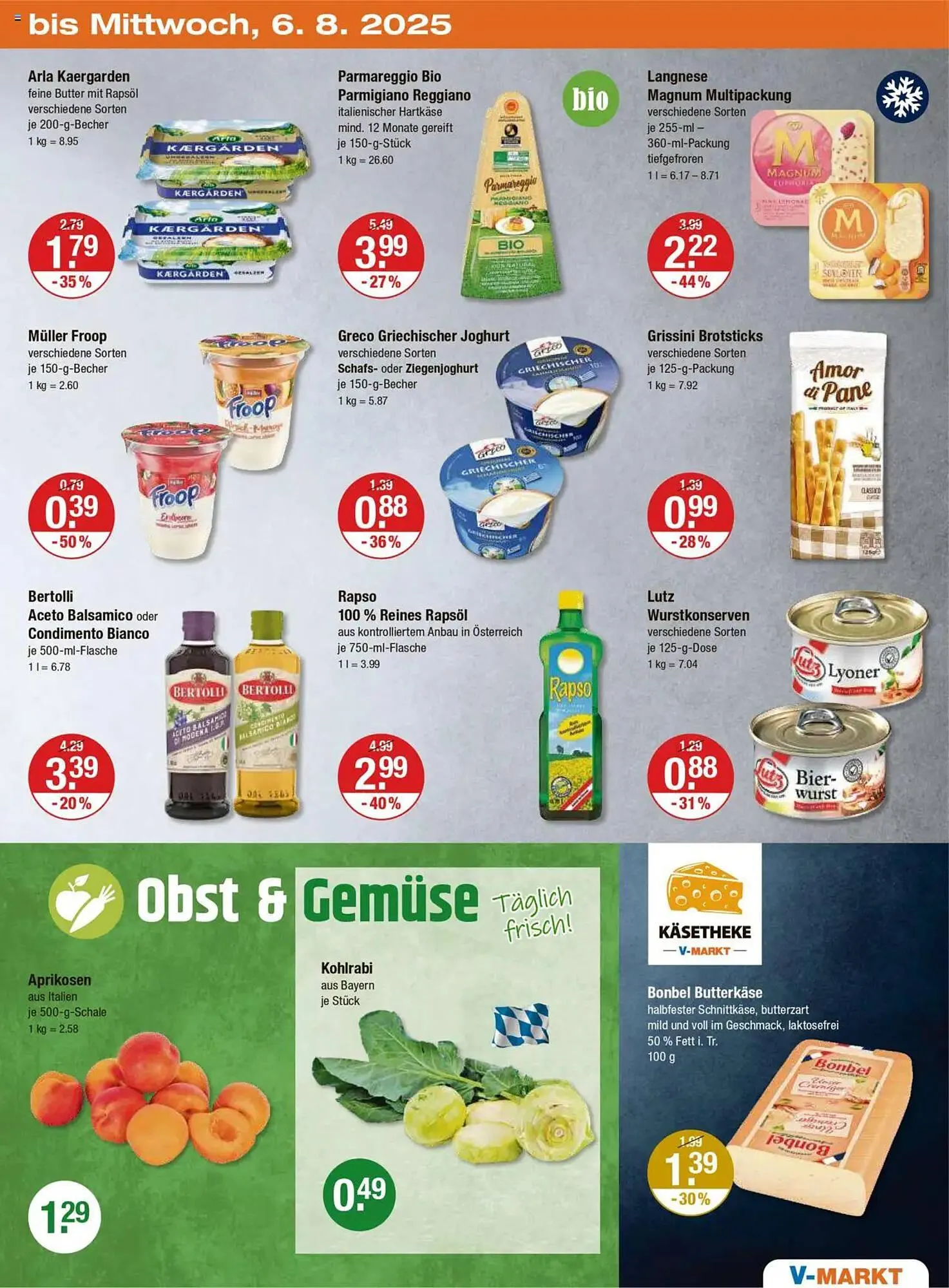 V Markt Prospekt von 31. Juli bis 6. August 2025 - Prospekt seite 19