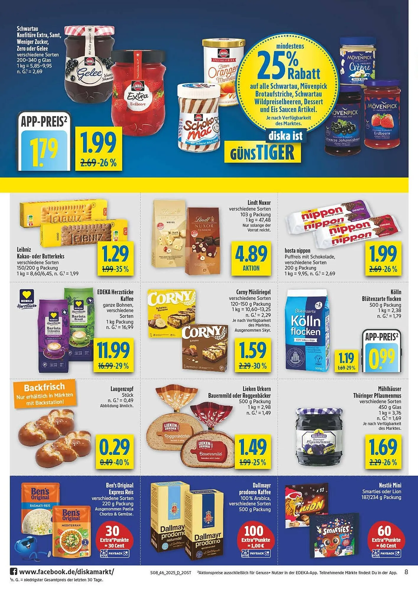 Diska Prospekt von 10. November bis 15. November 2025 - Prospekt seite 8