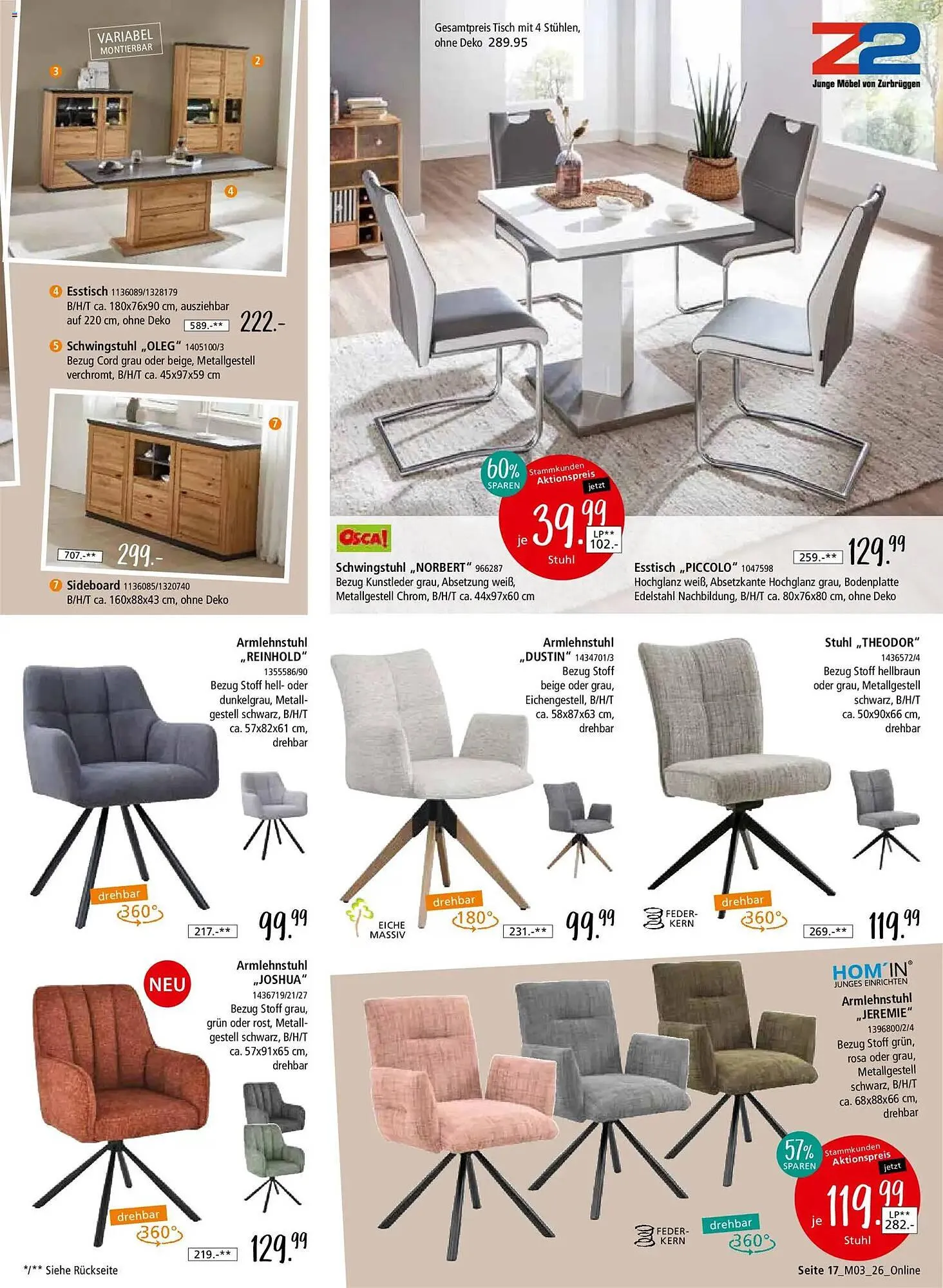 Zurbrüggen Prospekt von 9. Februar bis 22. Februar 2026 - Prospekt seite 17