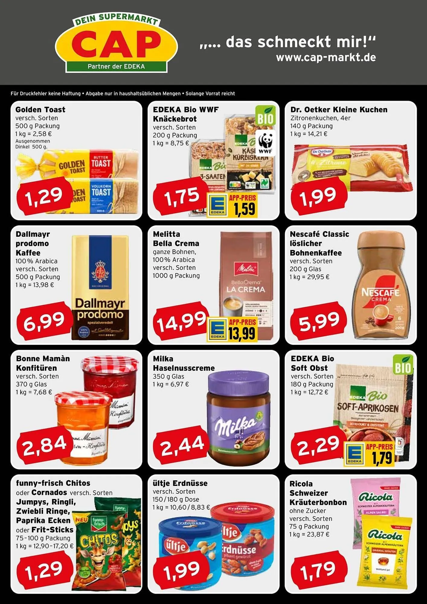 CAP Markt Prospekt von 29. September bis 4. Oktober 2025 - Prospekt seite 3