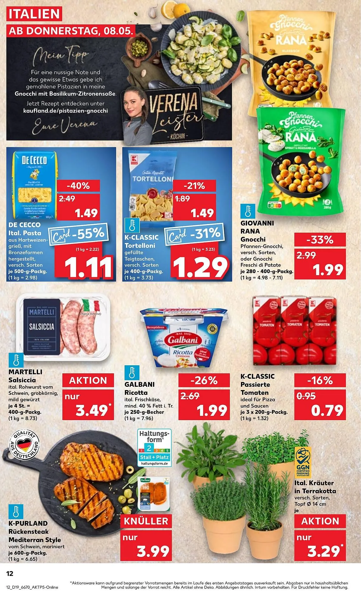 Kaufland Prospekt von 8. Mai bis 14. Mai 2025 - Prospekt seite 12