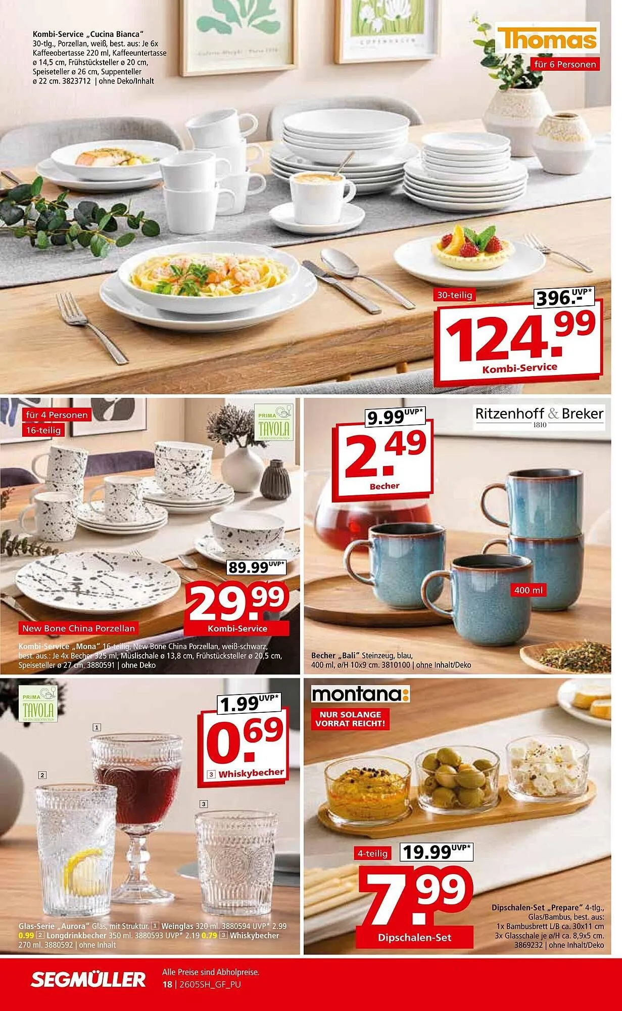 Segmüller Prospekt von 25. April bis 9. Mai 2026 - Prospekt seite 30